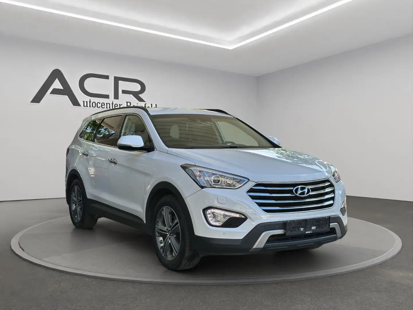 Hyundai Grand Santa Fe Premium 4WD 6-Sitz/NAVI/KAM/Xenon Wit - 1