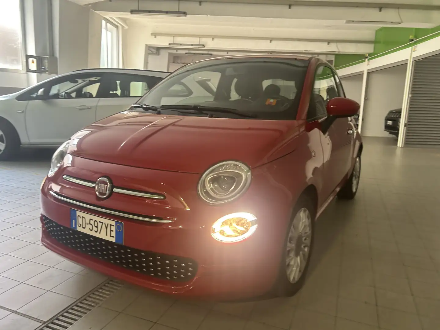Fiat 500 FIAT 500 hybrid 70 cv Rosso - 1