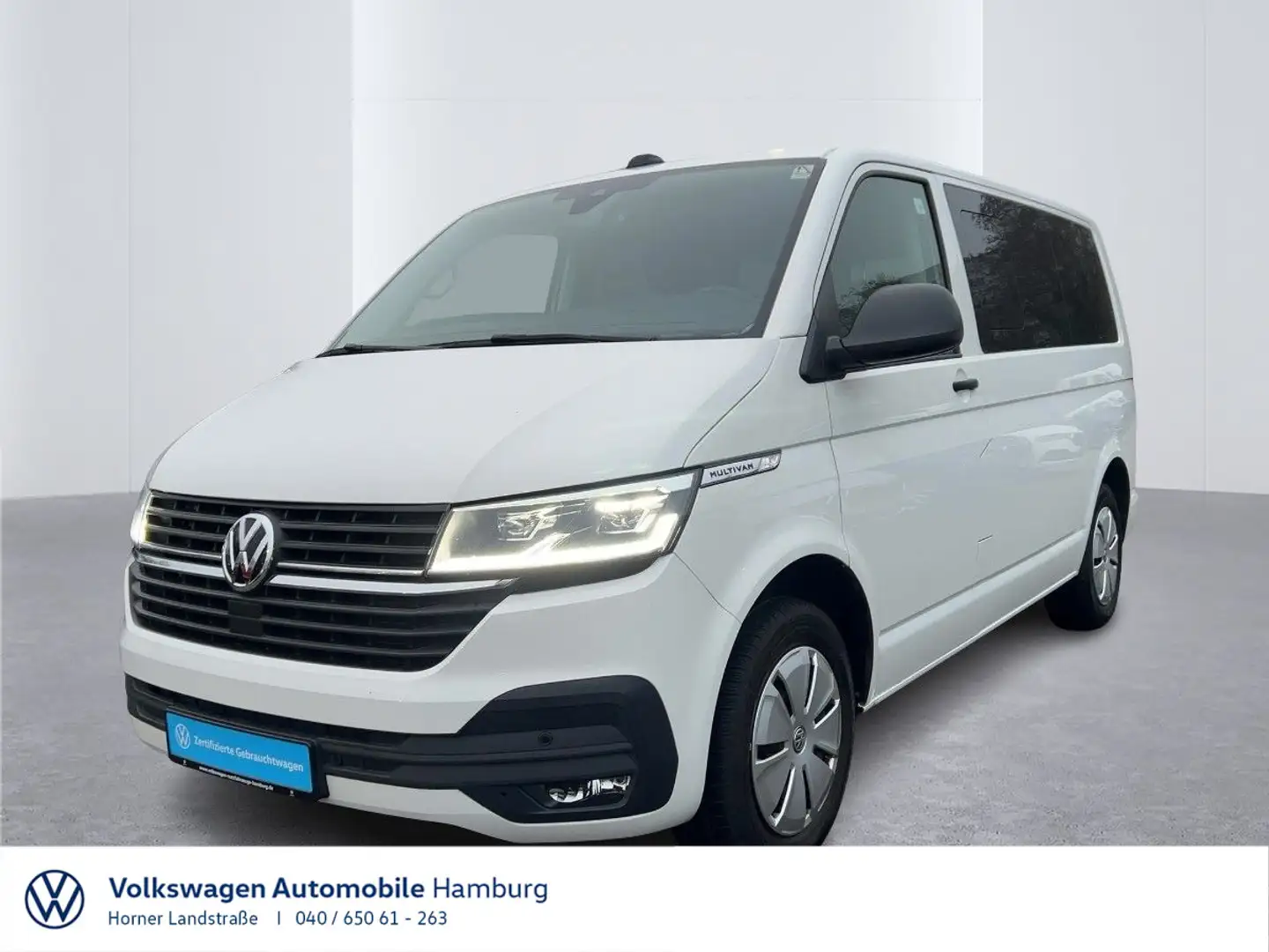Volkswagen T6.1 Multivan 2.0 TDI DSG Standheizung Sitzheizg Weiß - 1