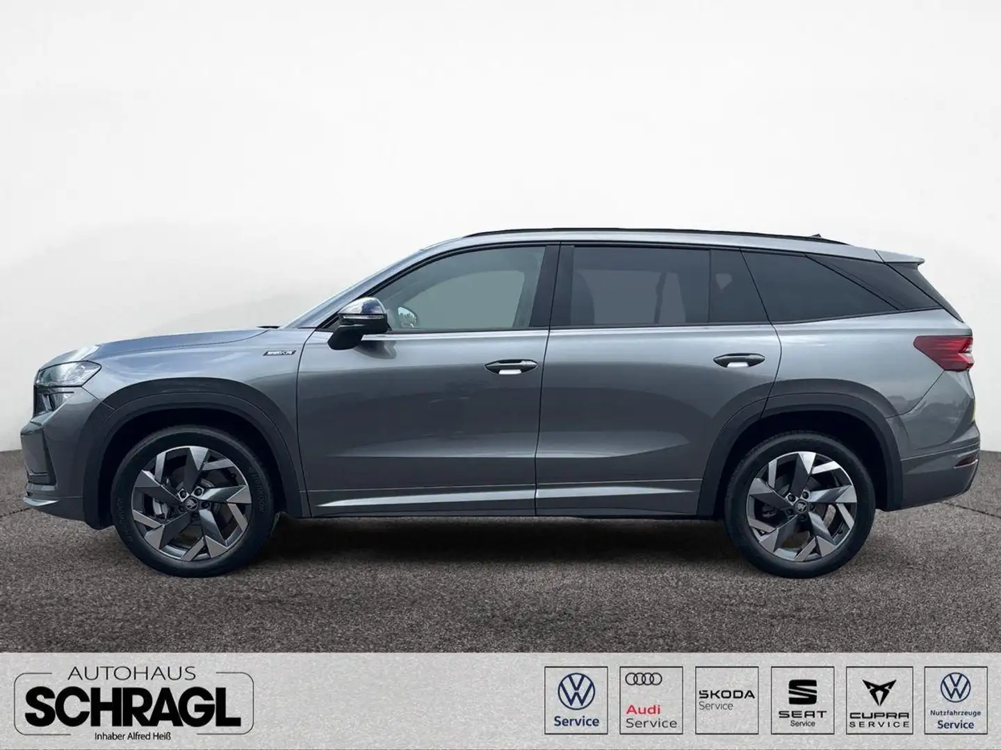 Skoda Kodiaq 2.0 TDI DSG 4x4 SPORTLINE+AHK+NAV+ACC+KAM Grau - 2