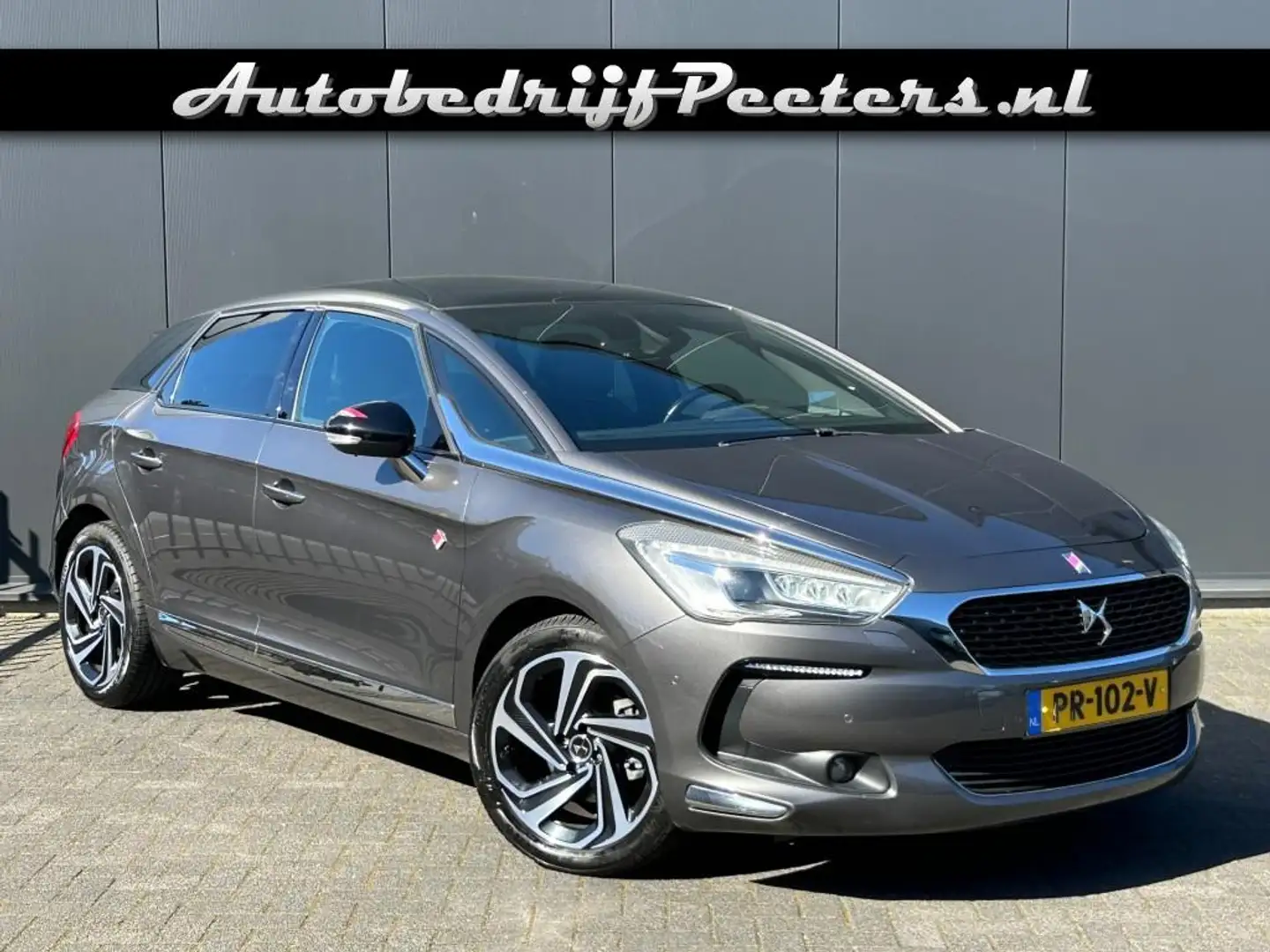DS Automobiles DS 5 1.6 Performance P.dak Leder HUD Carplay Camera Xen Gris - 1