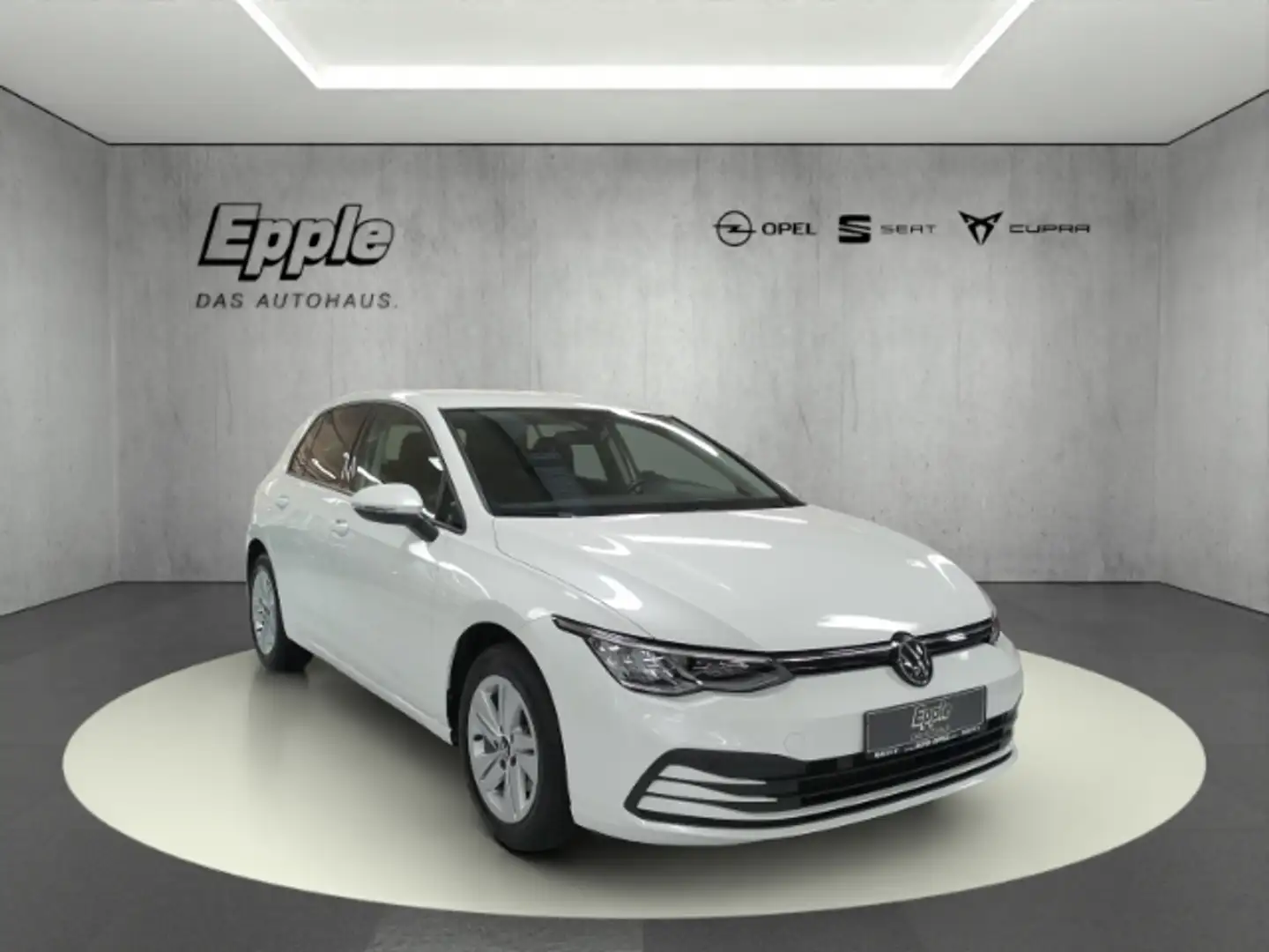 Volkswagen Golf Navi Digitales Cockpit LED . ACC  3-Zonen-Klimaaut Weiß - 2
