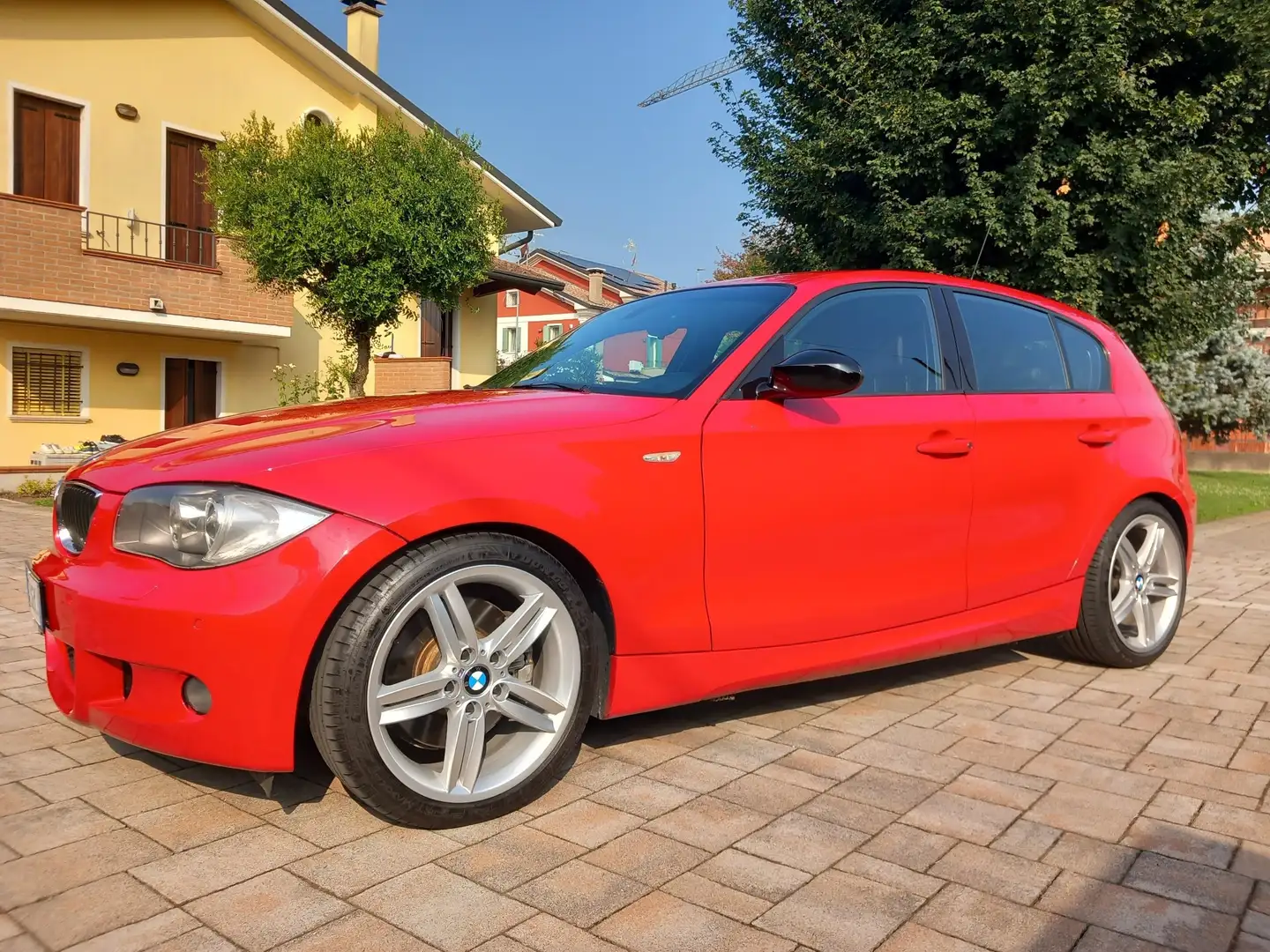 BMW 130 130i MSPORT MANUALE STERZO ATTIVO FULL CONSERVATA Rouge - 1