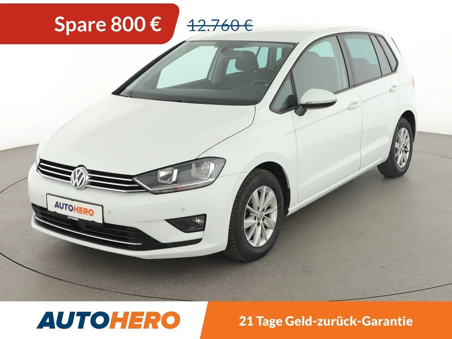 Volkswagen Golf Sportsvan 1.4 TSI Comfortline BlueMotion Tech *PDC*ACC*ALU* Weiß - 1