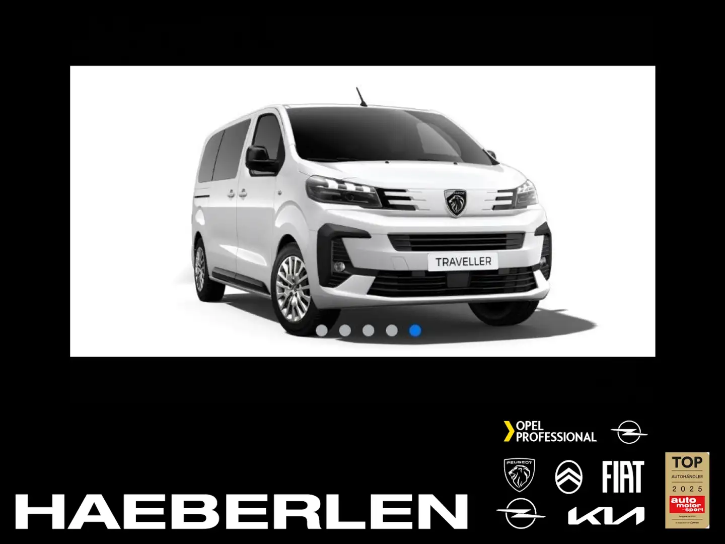 Peugeot Traveller Active2.0 BlueHDi Bestellfahrzeug Blanco - 1
