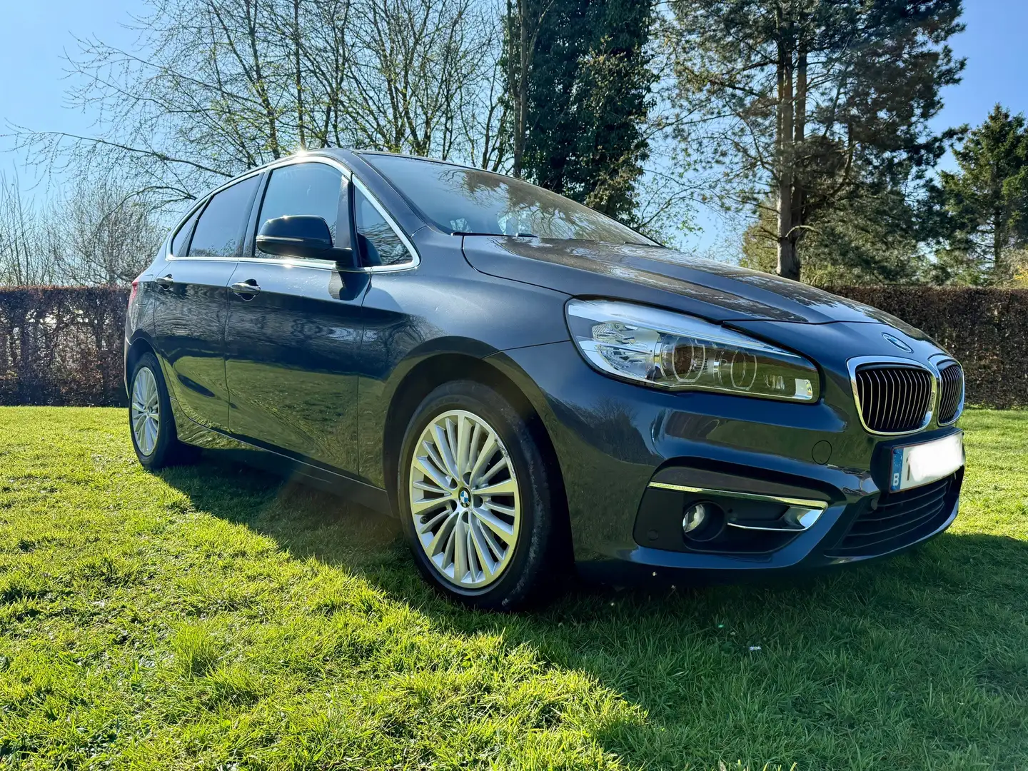 BMW 218 218d Active Tourer Aut. Luxury Line Bleu - 1