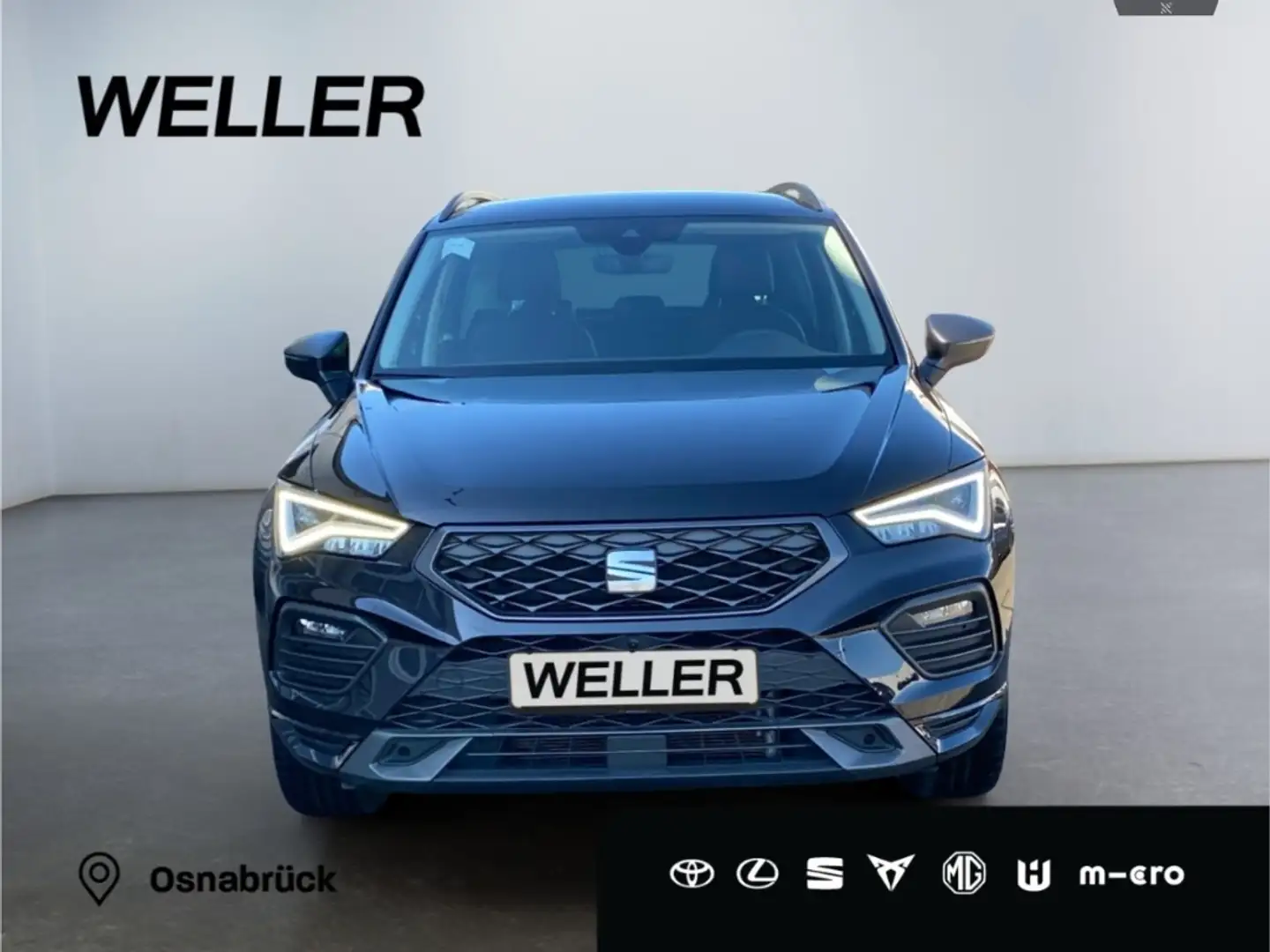SEAT Ateca 2.0 TDI DSG FR *LED*Navi*CarPlay*DCC*SHZ* Schwarz - 2