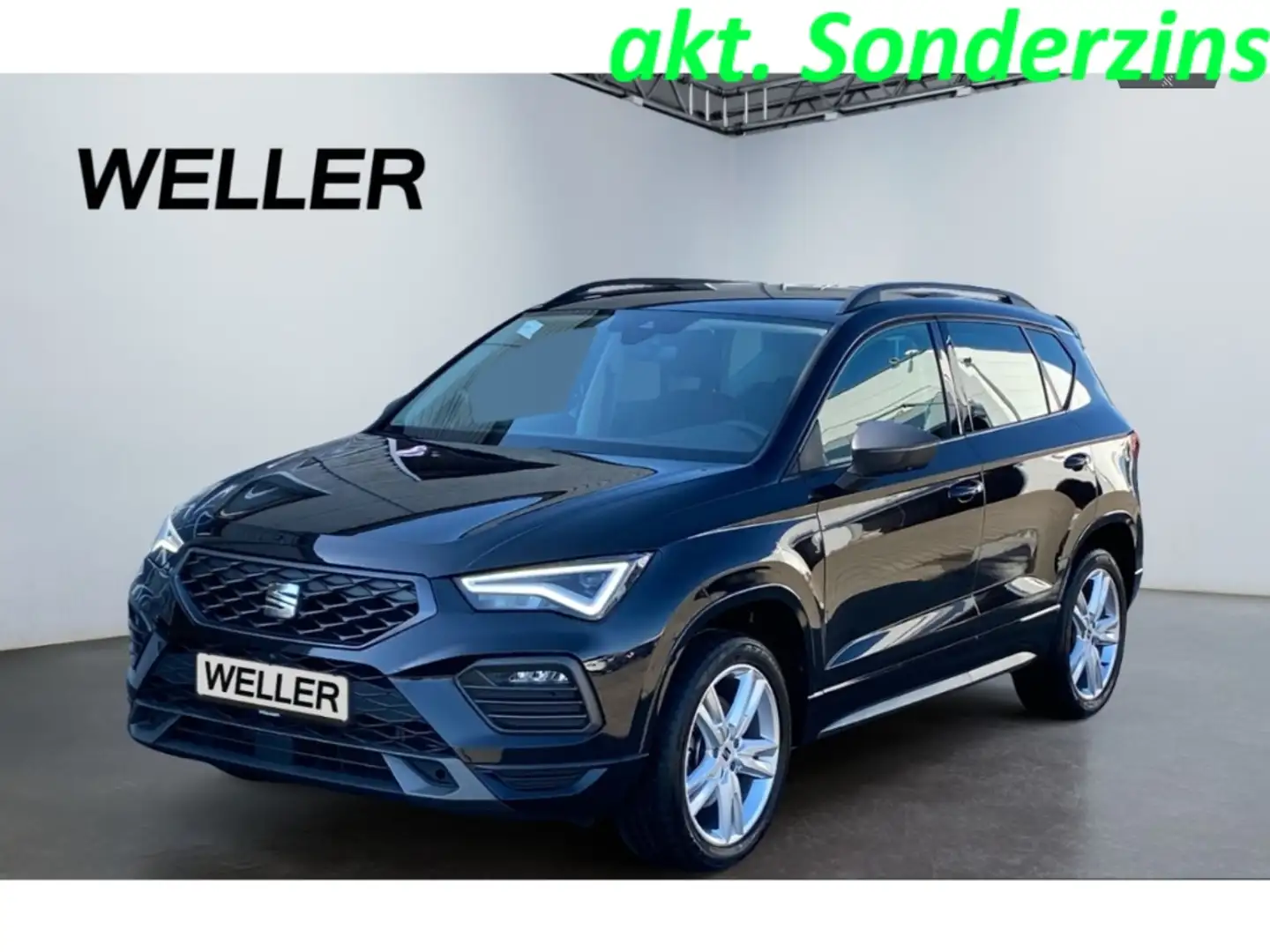 SEAT Ateca 2.0 TDI DSG FR *LED*Navi*CarPlay*DCC*SHZ* Schwarz - 1