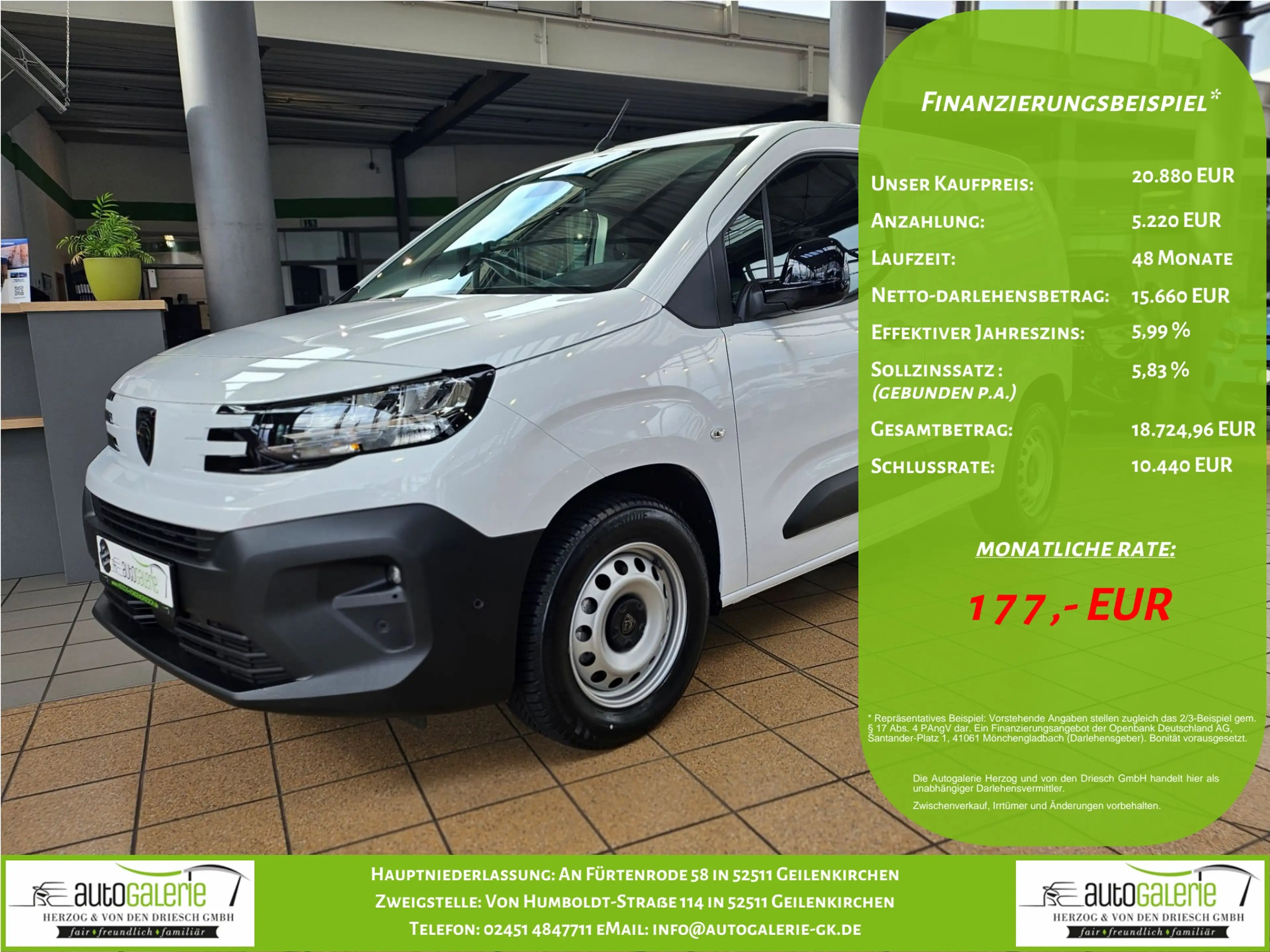 Peugeot Partner Partner 1,5 Diesel 100 M