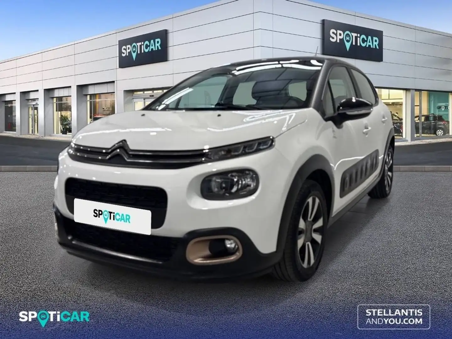 Citroen C3 PureTech 60KW (83CV) Origins Blanco - 1