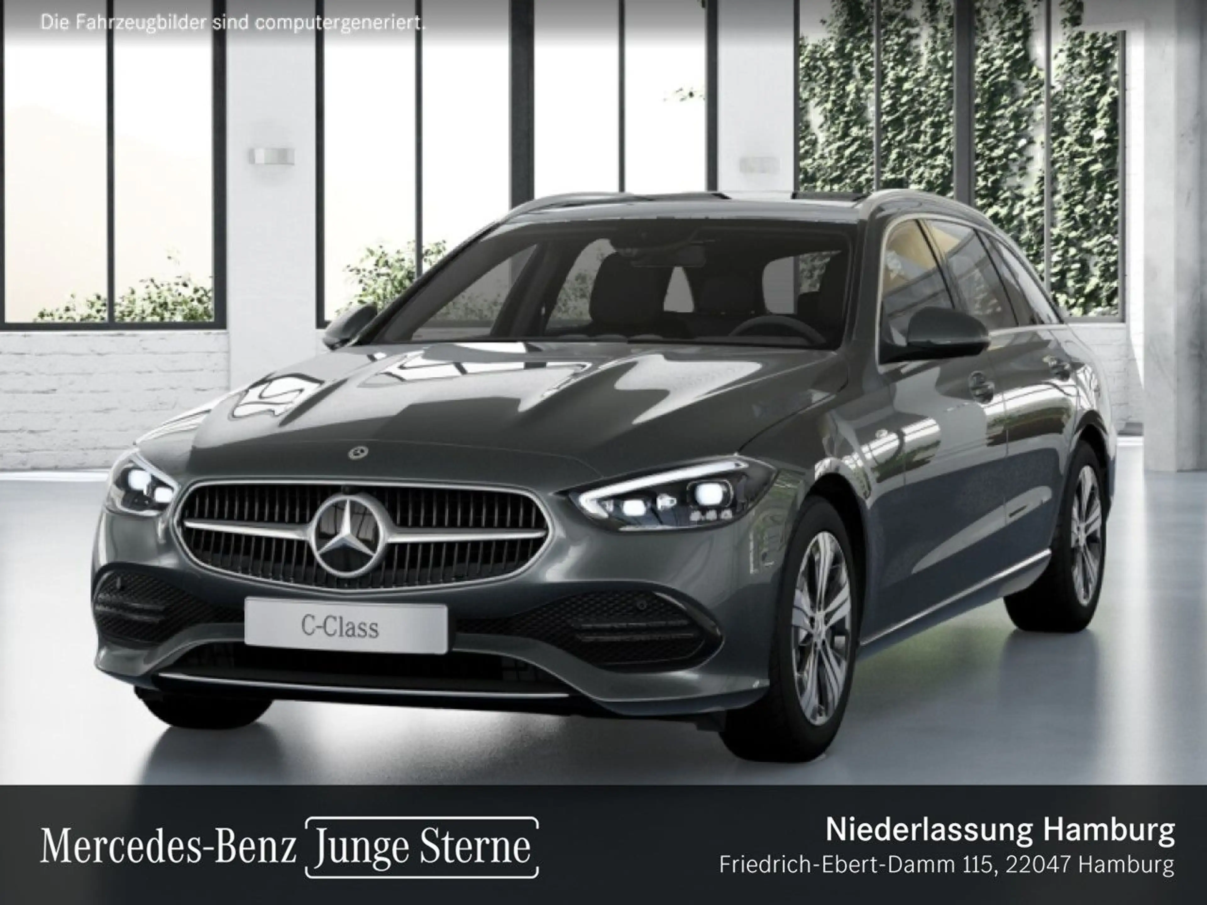 Mercedes-Benz C 300 e T AVANTG+PANO+360+AHK+TOTW+KEYLESS+9G — photo 2