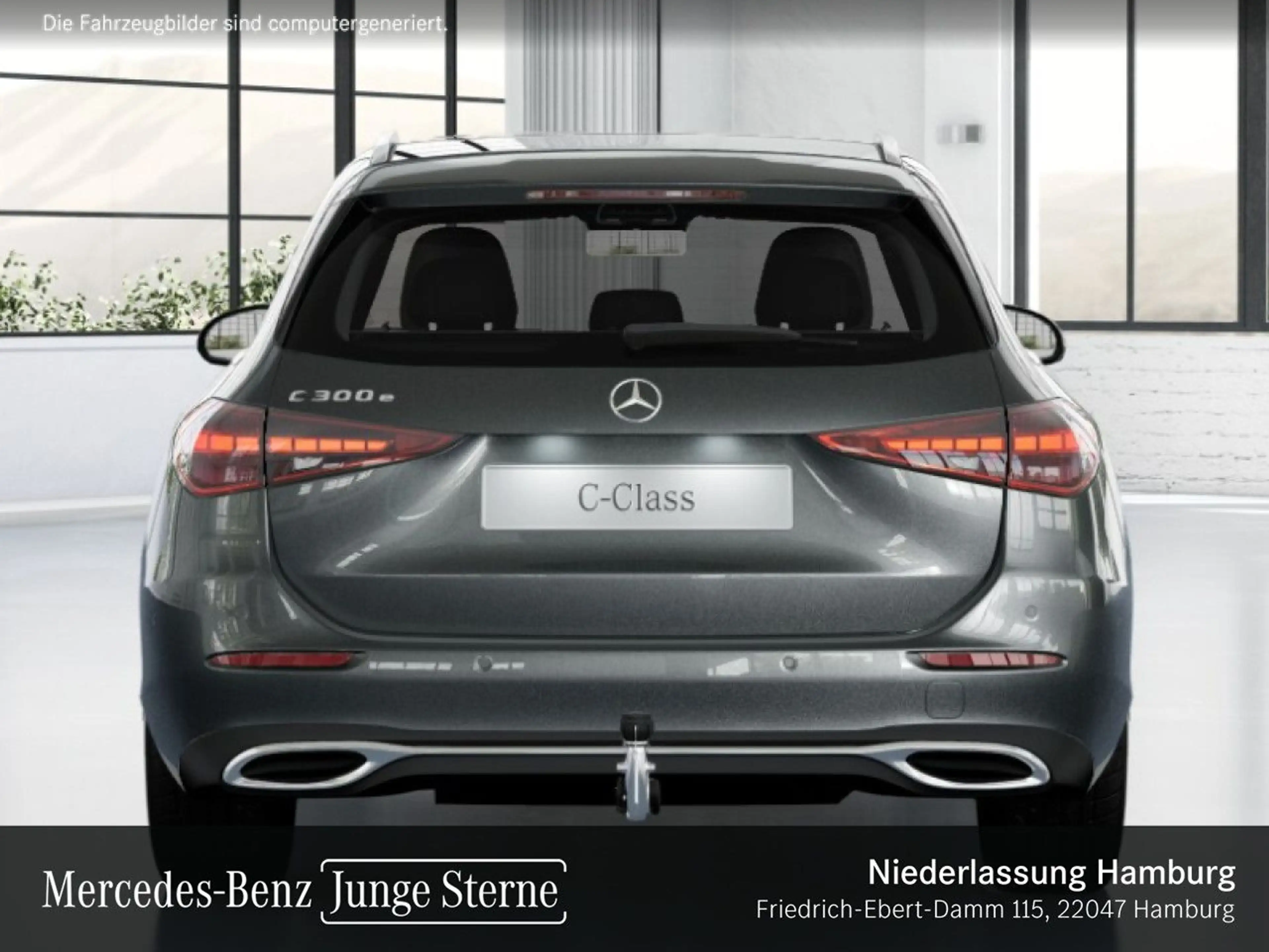 Mercedes-Benz C 300 e T AVANTG+PANO+360+AHK+TOTW+KEYLESS+9G — photo 8