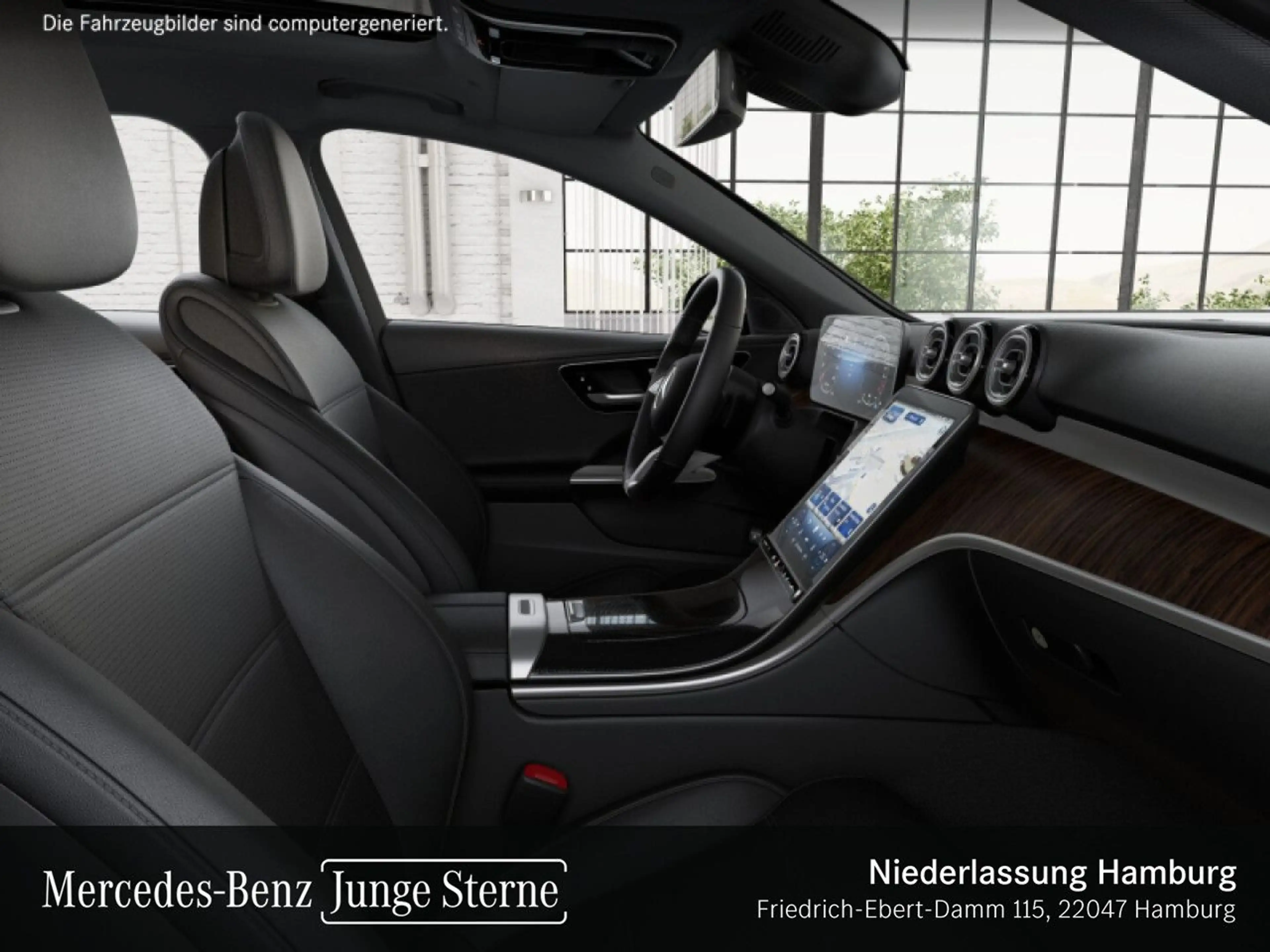 Mercedes-Benz C 300 e T AVANTG+PANO+360+AHK+TOTW+KEYLESS+9G — photo 11