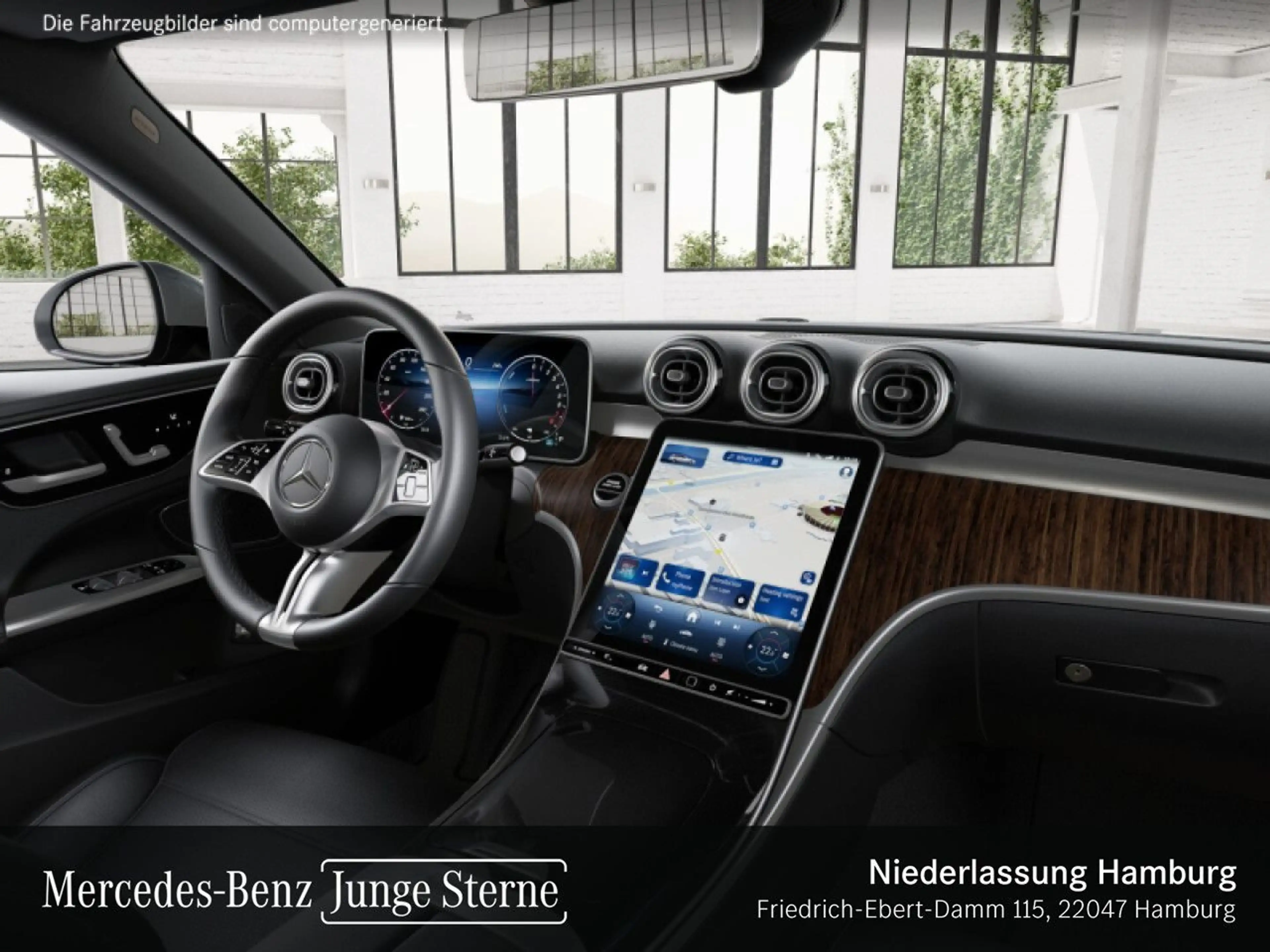 Mercedes-Benz C 300 e T AVANTG+PANO+360+AHK+TOTW+KEYLESS+9G — photo 10