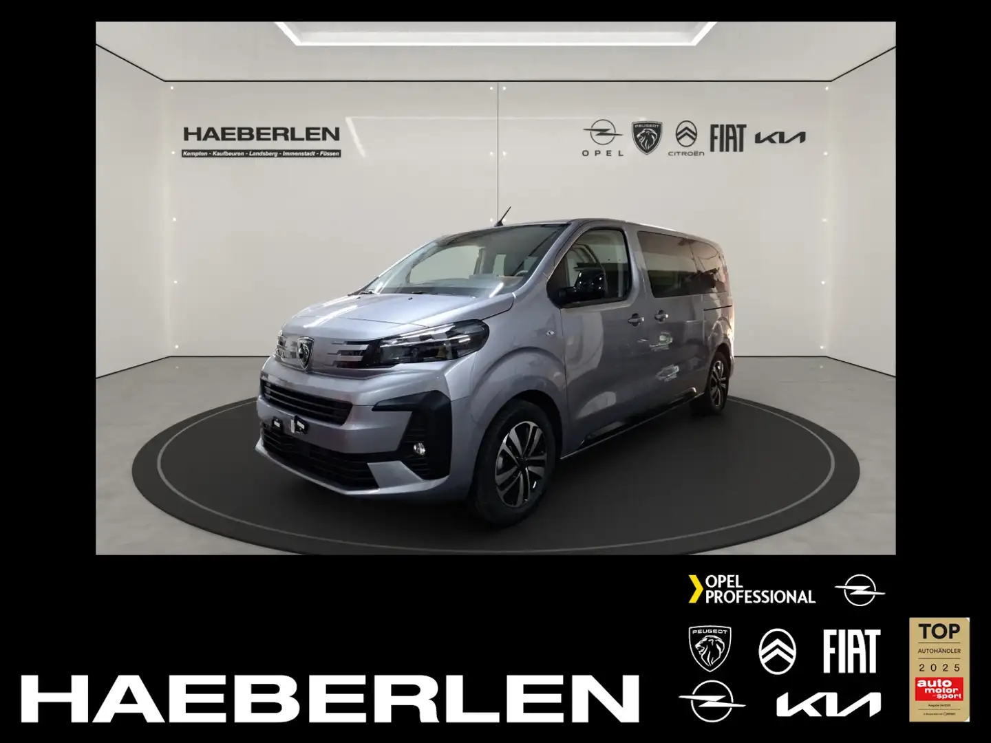 Peugeot Traveller 2.0 BlueHDi 180 FAP L2 Active +8-Sitze Šedá - 1
