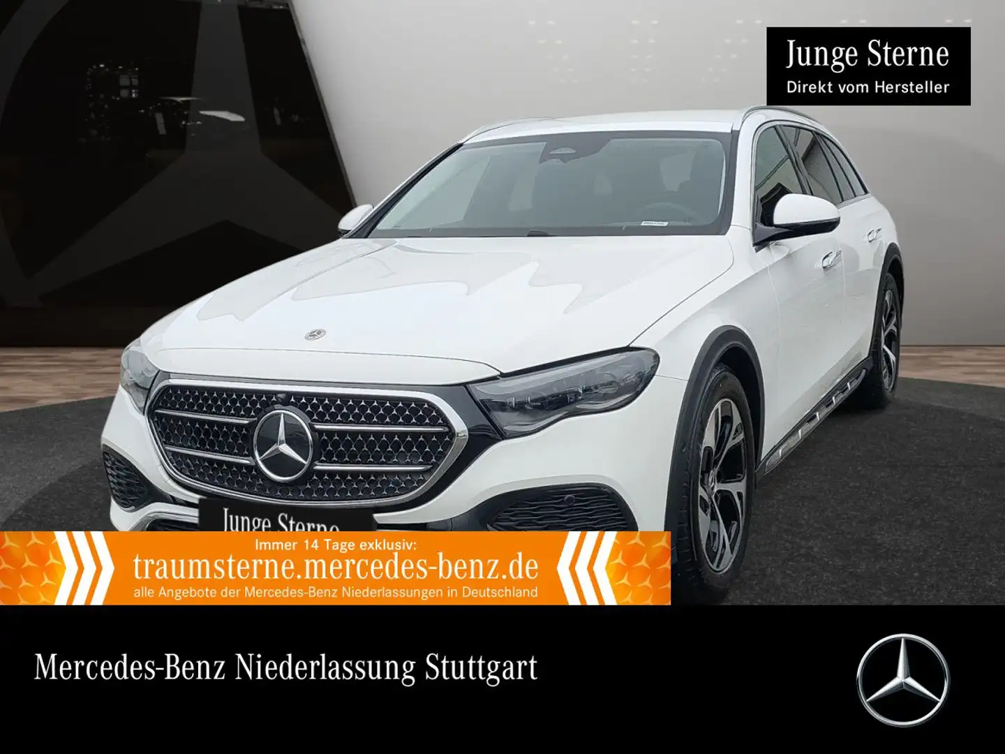 Mercedes-Benz E 220 d T 4M Avantgarde 360° Airmat Distr. AHK PTS Weiß - 1