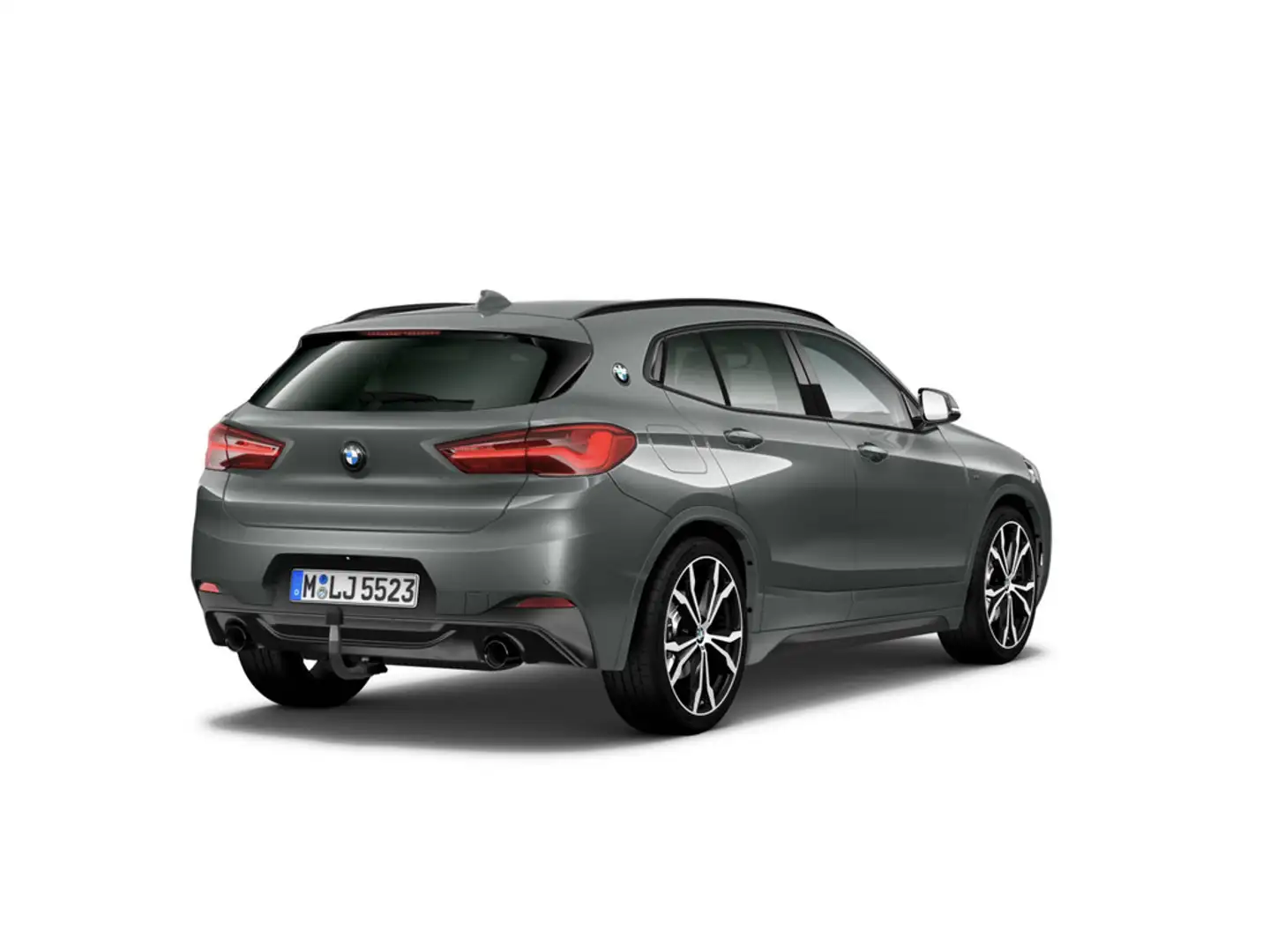 BMW X2 xDrive20d M-Sport AHK HUD LED ACC W-LAN Grau - 2