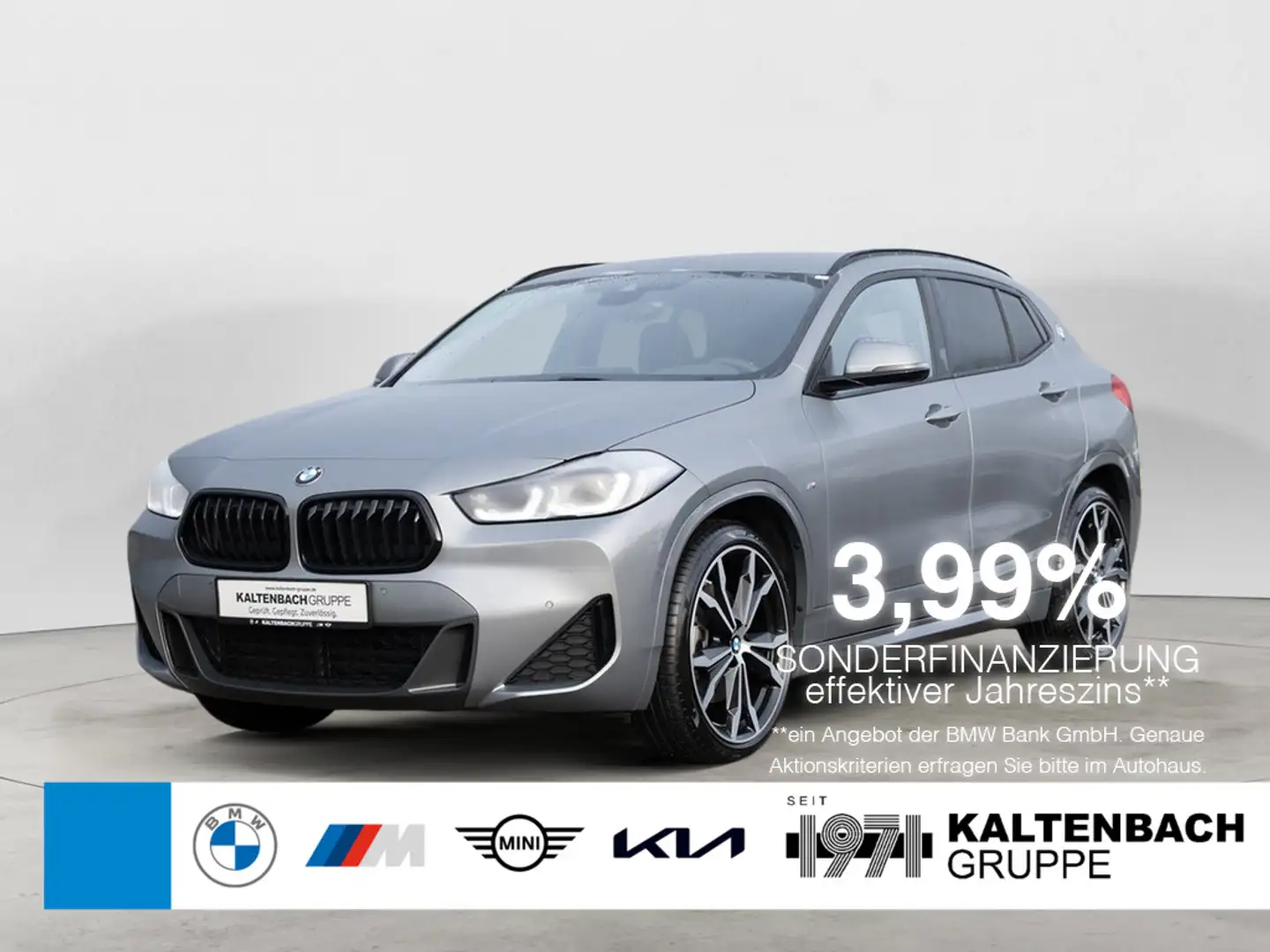 BMW X2 xDrive 20d M-Sport AHK HUD LED ACC W-LAN Gris - 1