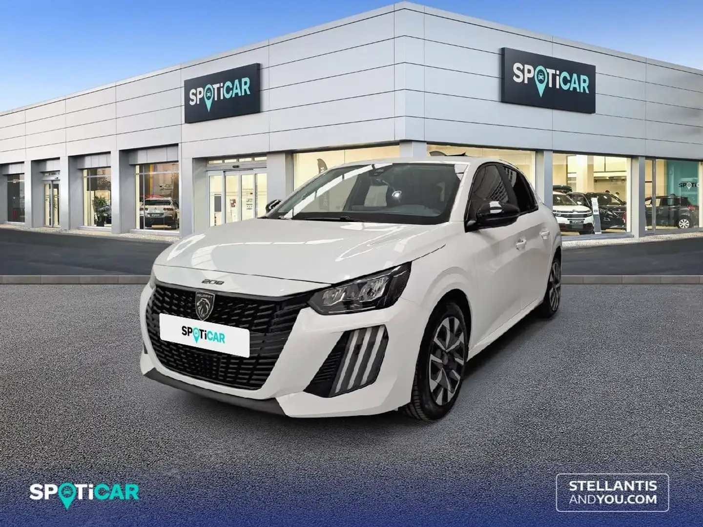 Peugeot 208 1.2 Puretech S&S Active 100 Blanc - 1