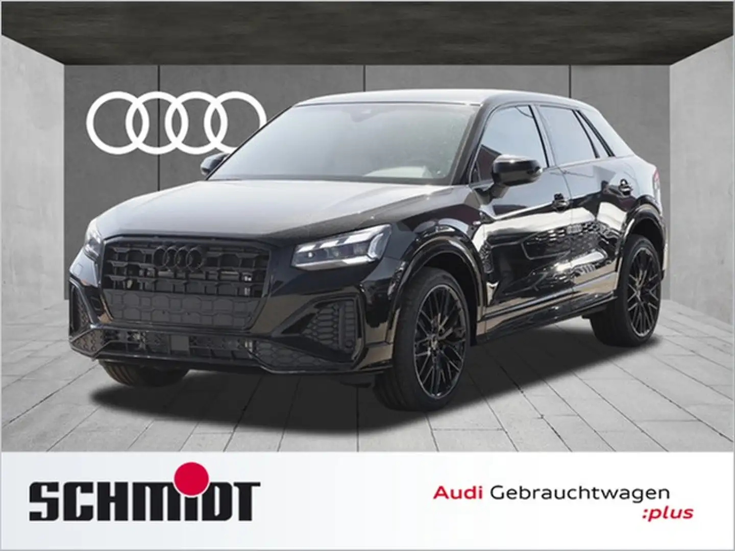 Audi Q2 35 TFSI S line comp. ACC Matrix Pano virtual Kl... Schwarz - 1
