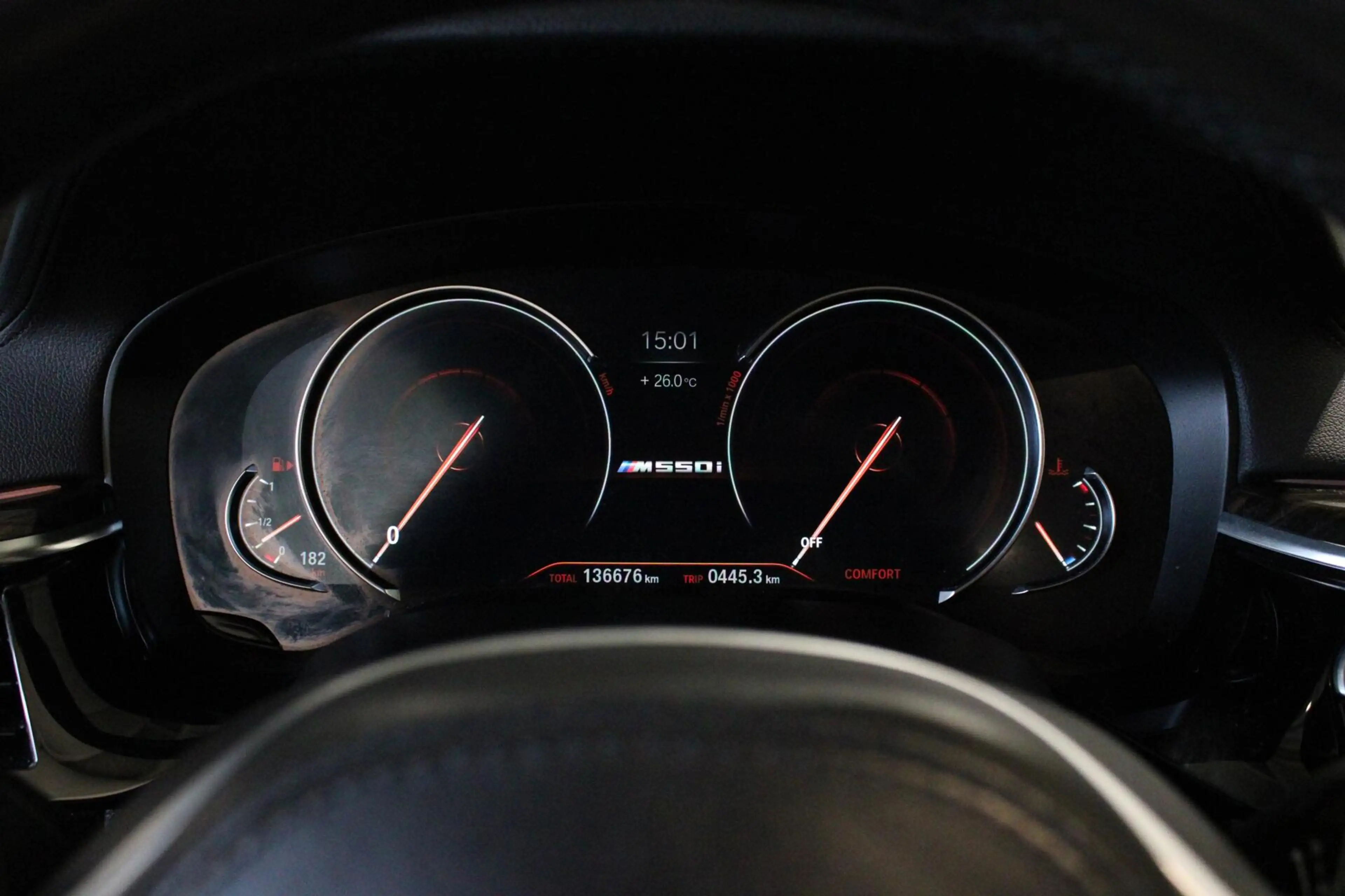 BMW M550 5-serie M550i xDrive High Executive | LEDER | CAME — photo 17