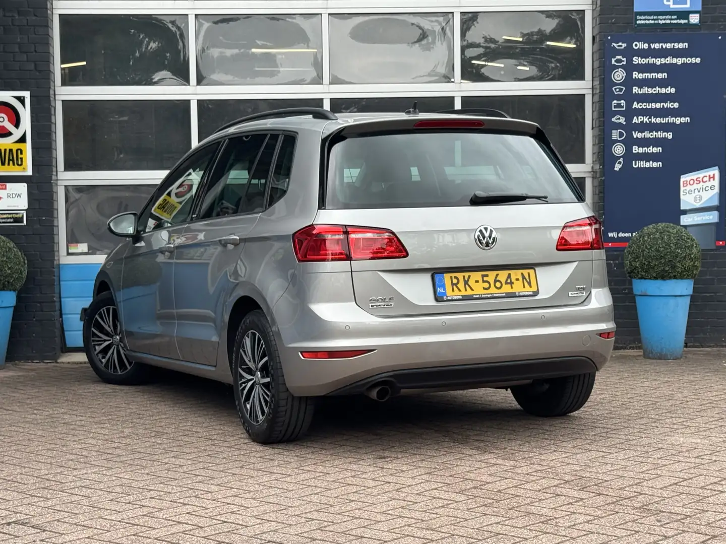 Volkswagen Golf Sportsvan 1.2 TSI Highline Prijs Inclusief Onderhoud & 12 Ma Gris - 2