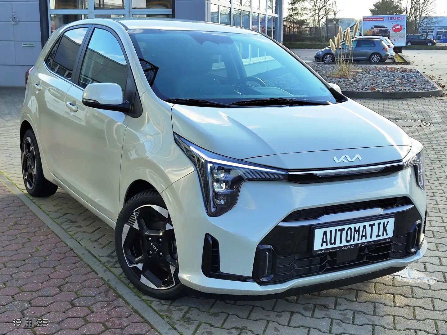 Kia Picanto 1.2 Spirit Launch Ed AUT.-NAVI-LED-LEDER Beige - 2