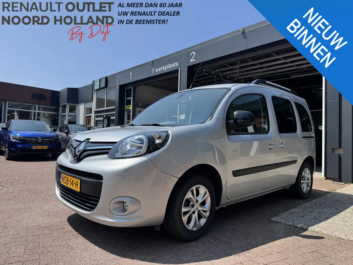 Renault Kangoo Family 1.2 TCe Limited Automaat!! Grijs - 1
