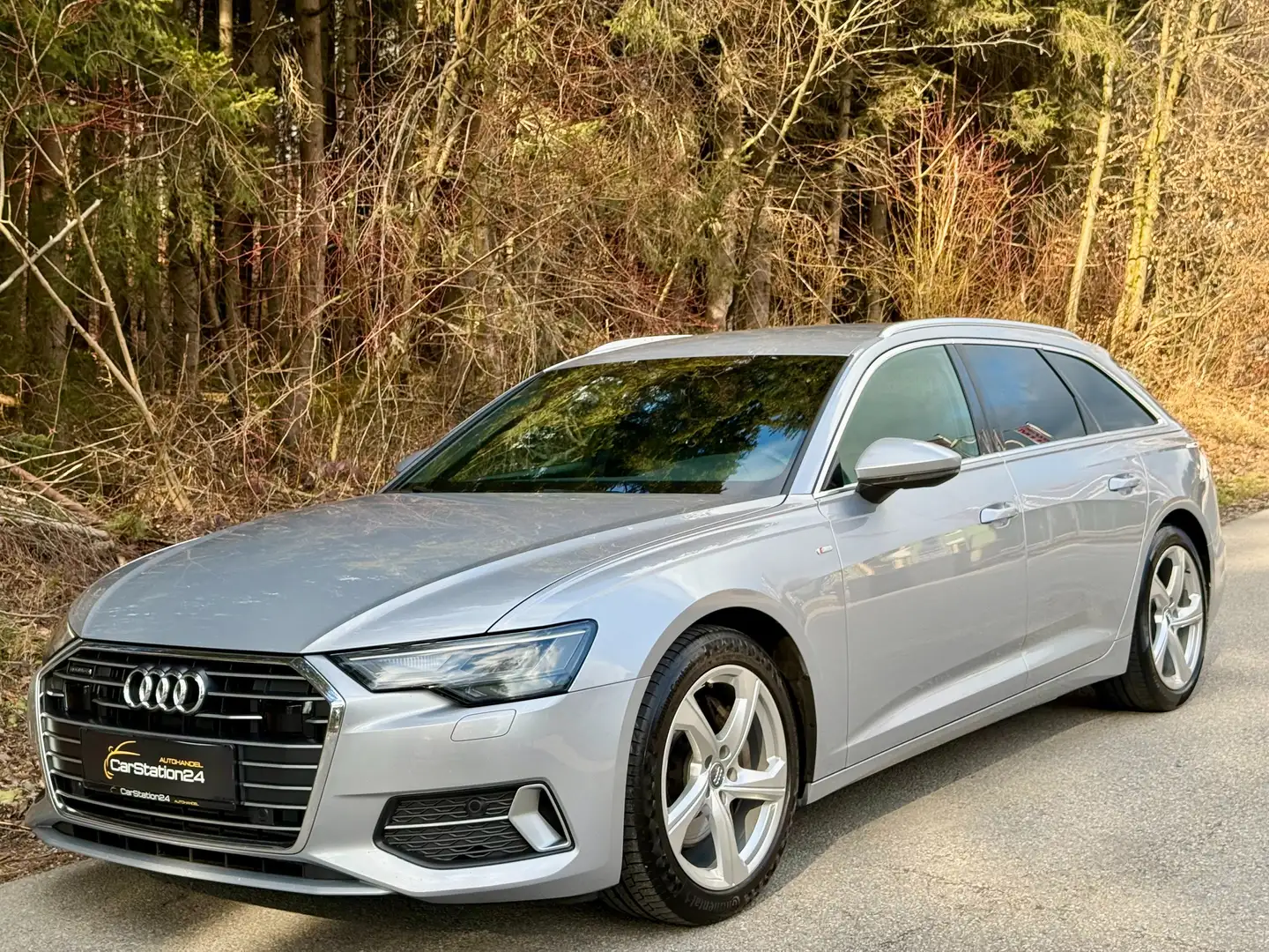 Audi A6 50 TDI quattro sport *SLINE*1BESITZ*ACC*ALCANTARA* Grau - 1