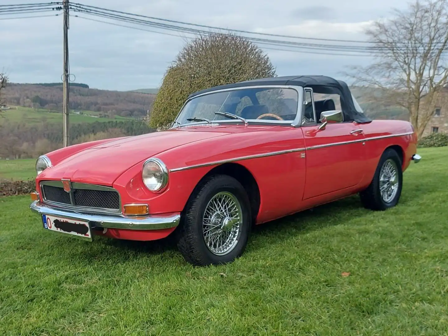 MG MGB Rood - 1