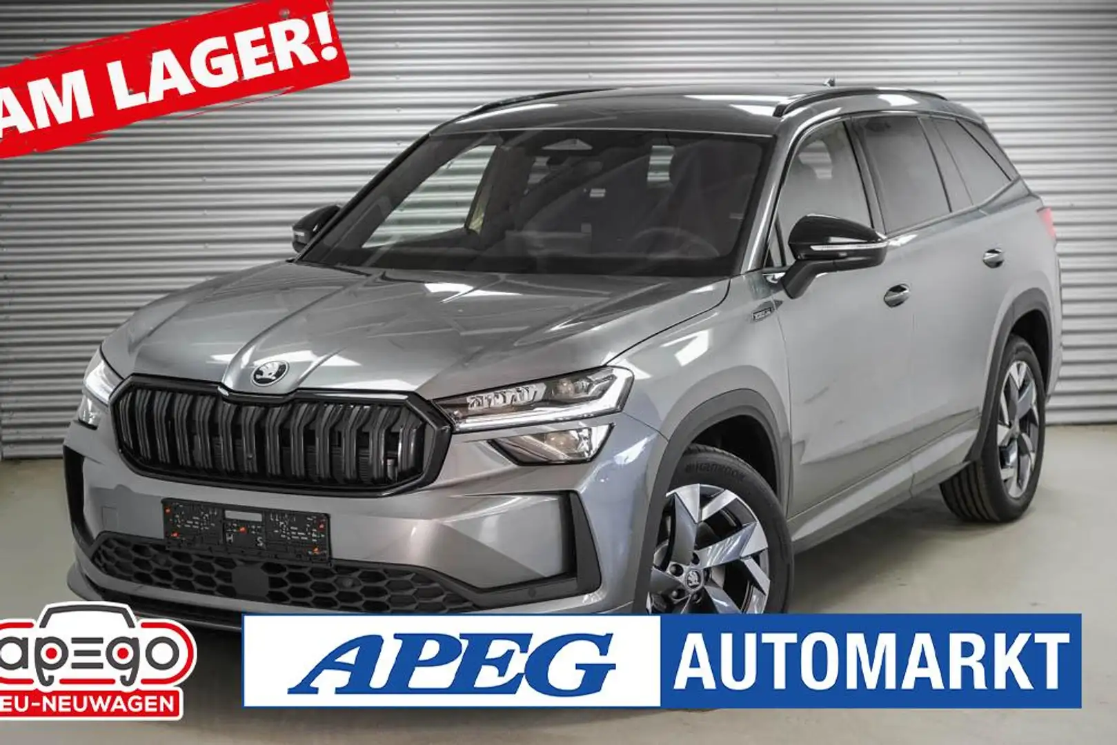 Skoda Kodiaq 2,0 TDI DSG 4x4 Sportline AHK Grigio - 1