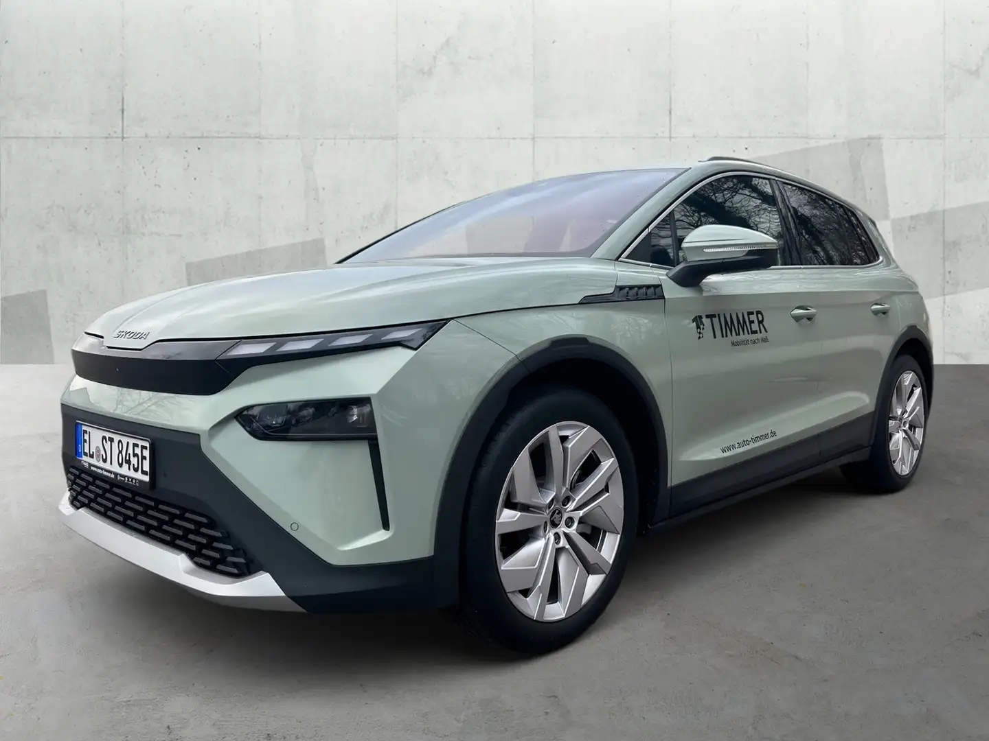 Skoda Elroq 85 Lodge *MATRIX*CANTON*360* Verde - 2