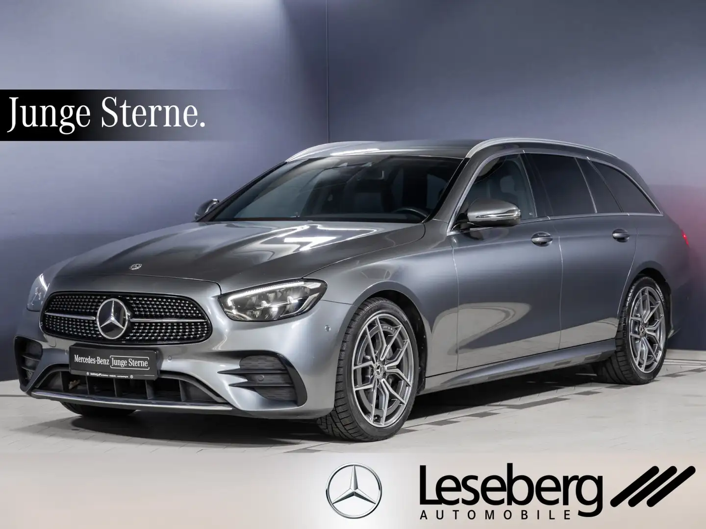 Mercedes-Benz E 220 E 220 d T AMG LED/Distronic/Kamera/SHZ/Ambiente/ Grau - 1