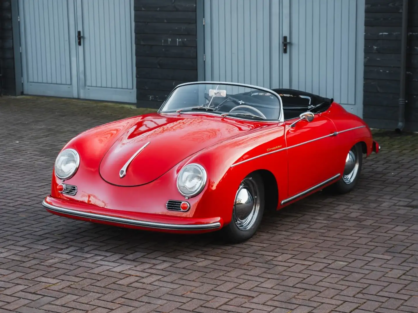 Porsche 356 Pre A Speedster 1600 Super Rojo - 1