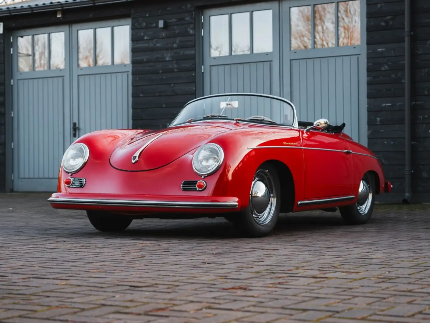 Porsche 356 Pre A Speedster 1600 Super Rojo - 2