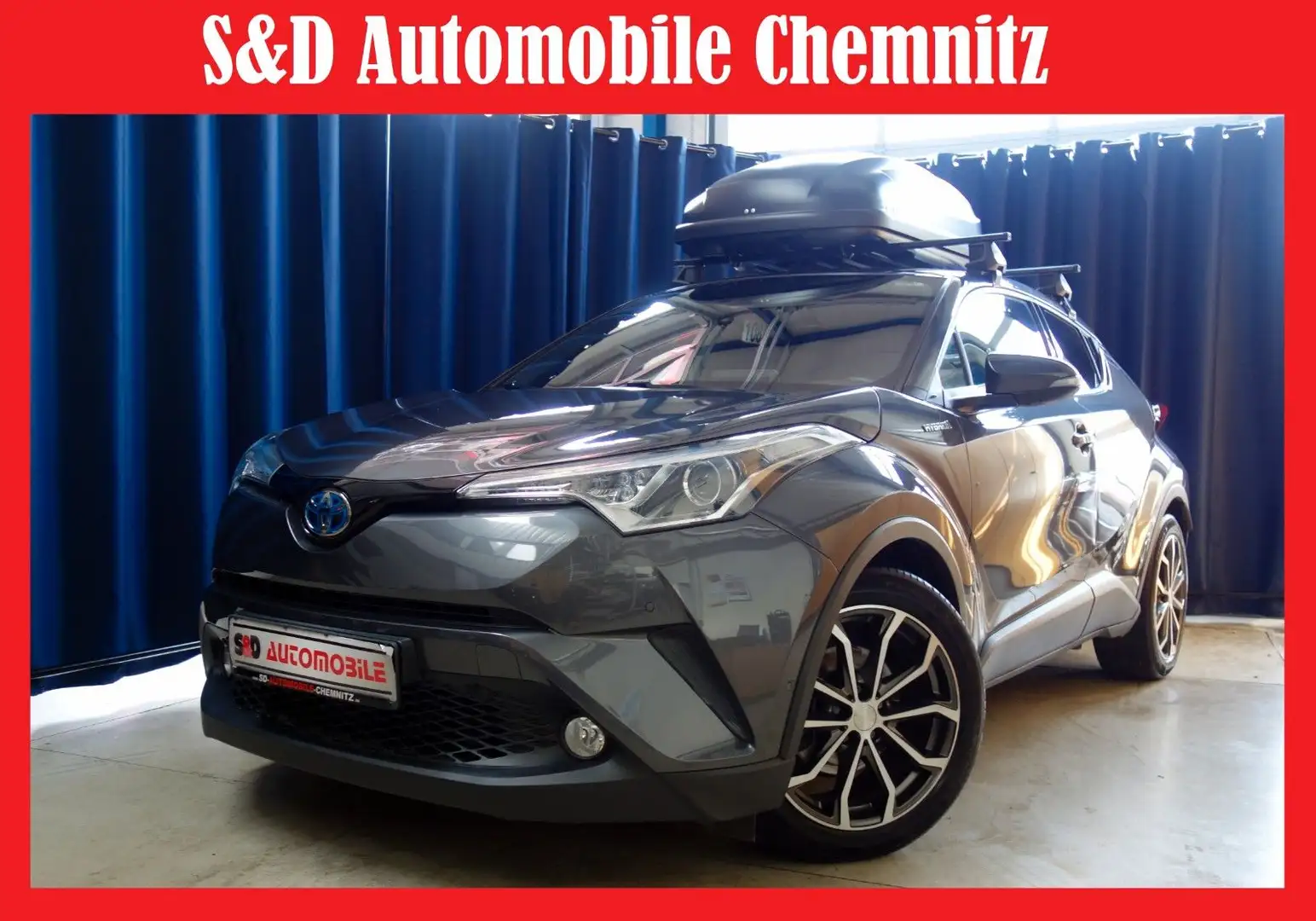 Toyota C-HR Hybrid Team D"TÜV"GARANTIE" Grau - 1