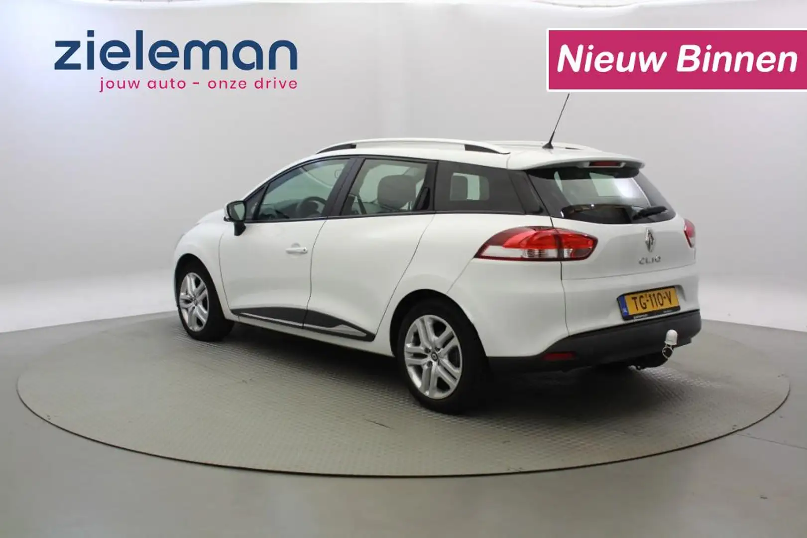 Renault Clio 1.5 dCi Ecoleader Zen - Navi, Cruise, Trekhaak Wit - 2