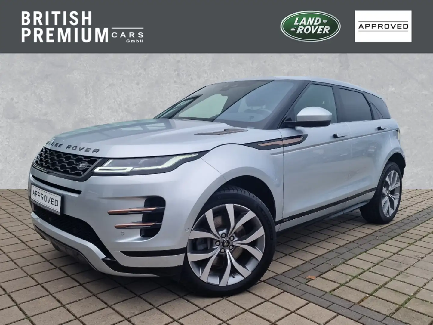 Land Rover Range Rover Evoque R-dynamic HSE 2.0 P200 Ambiente DAB Pano Argento - 1