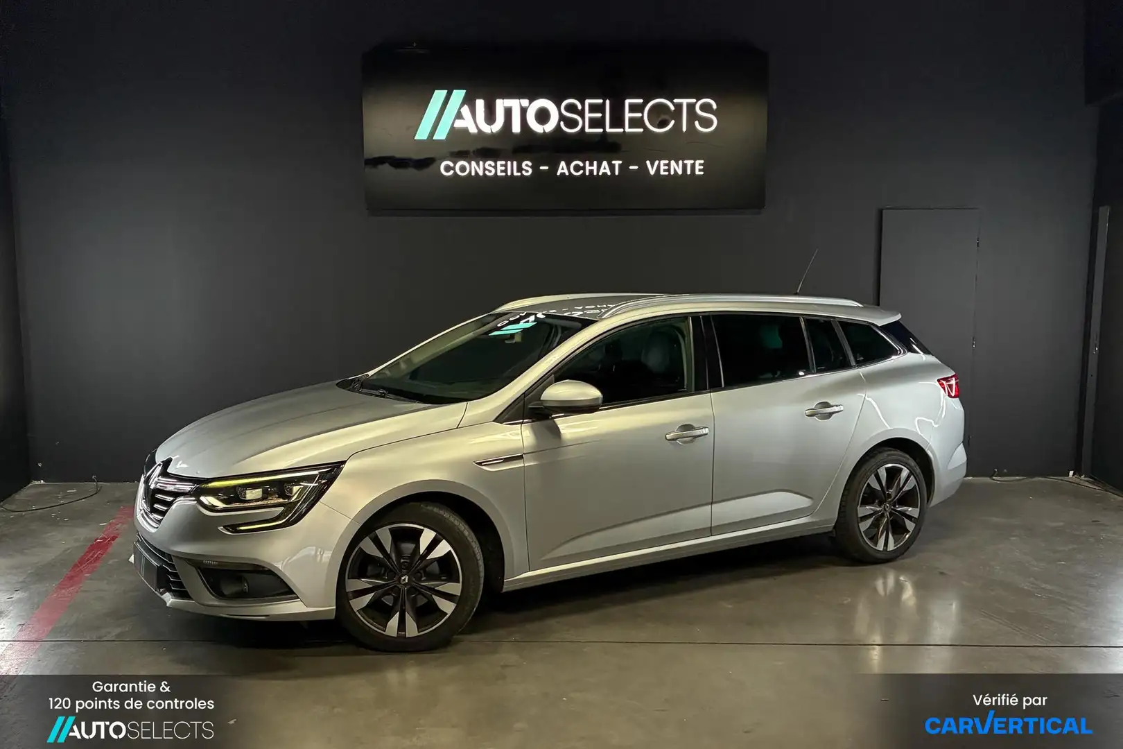 Renault Megane INTENS - 1.3 TCe 140cv - BV EDC | Caméra | Apple C Gris - 1