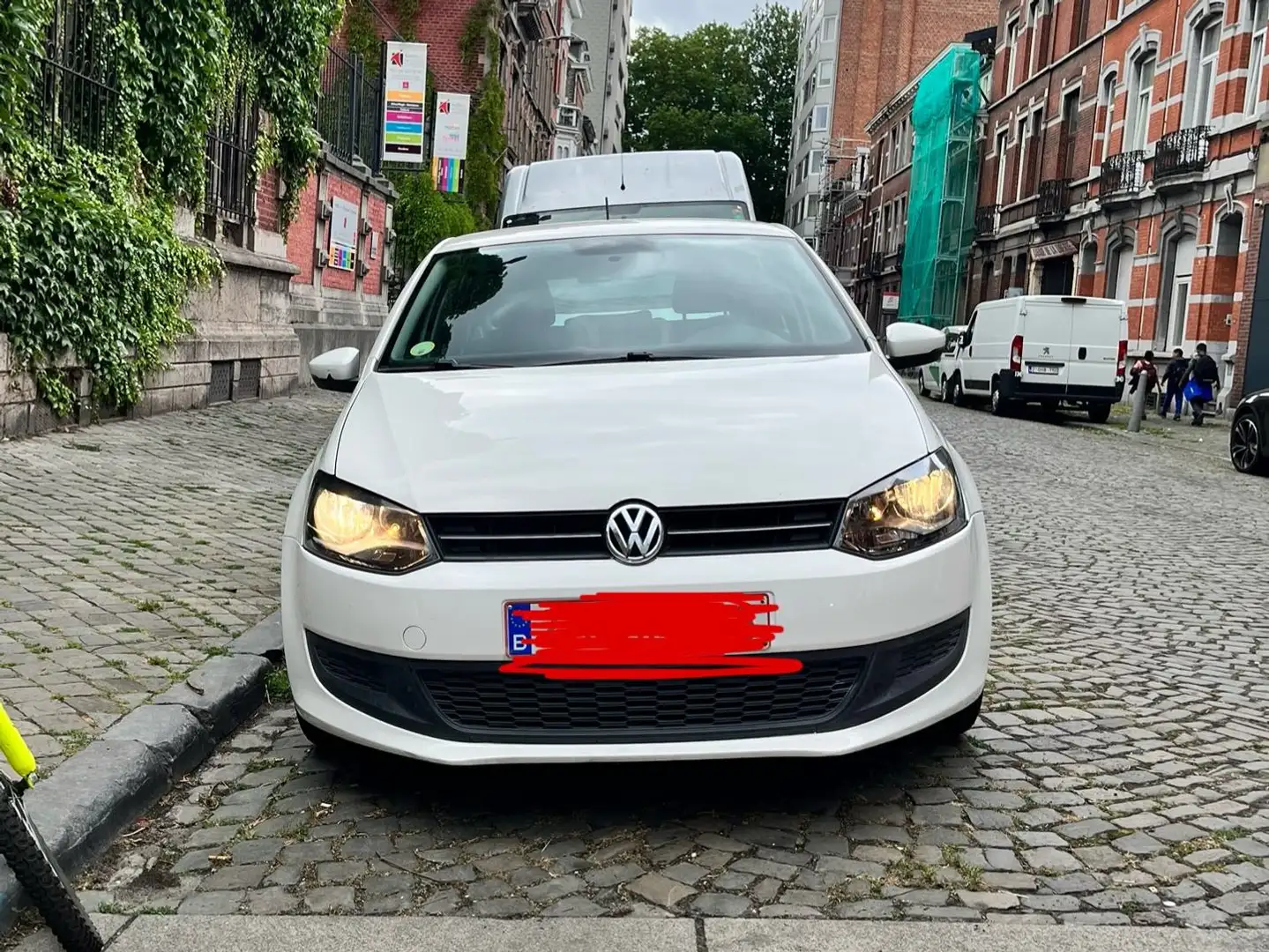 Volkswagen Polo Polo 1.6 CR TDi Trendline DPF Blanc - 1