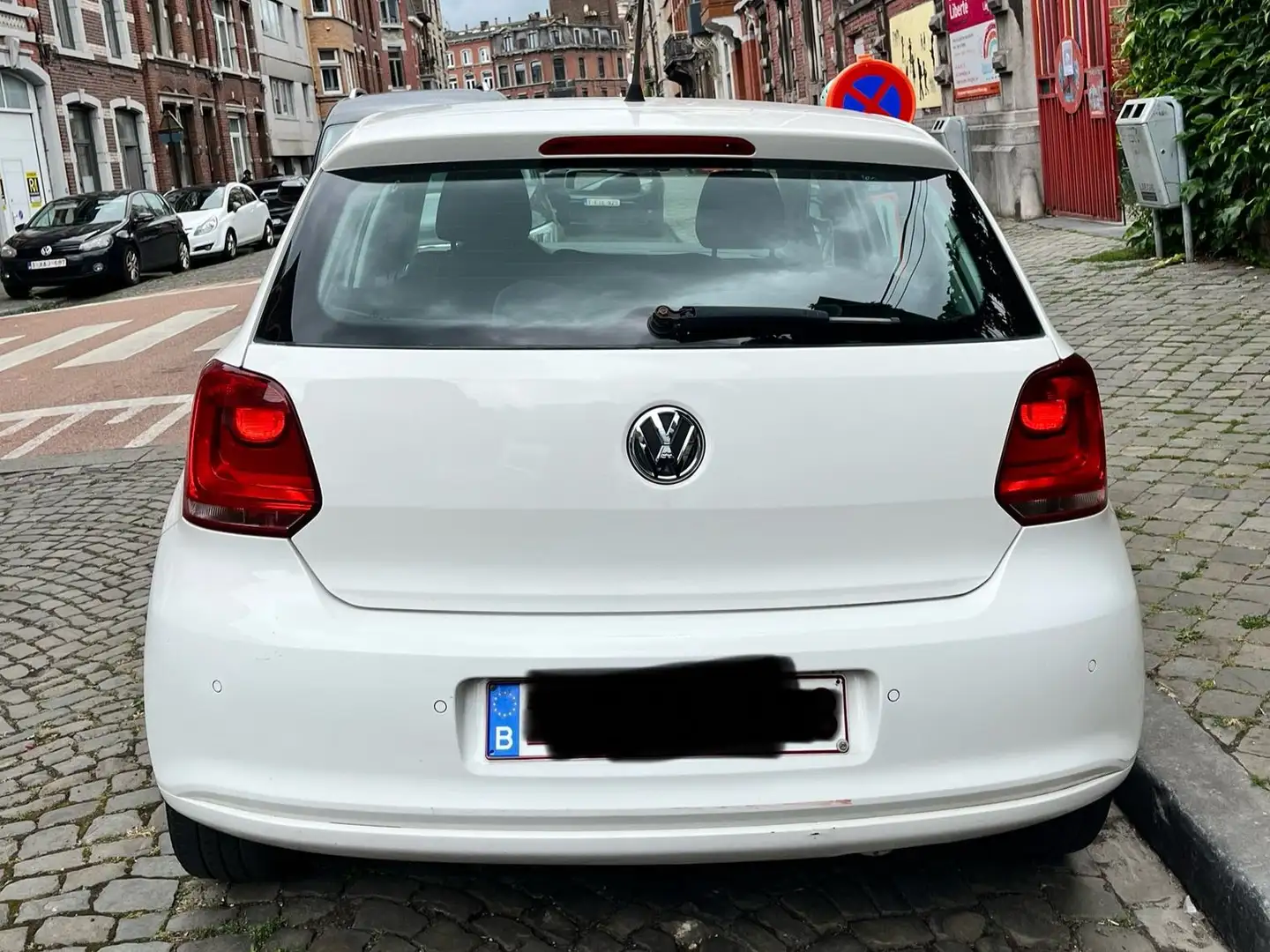Volkswagen Polo Polo 1.6 CR TDi Trendline DPF Blanc - 2