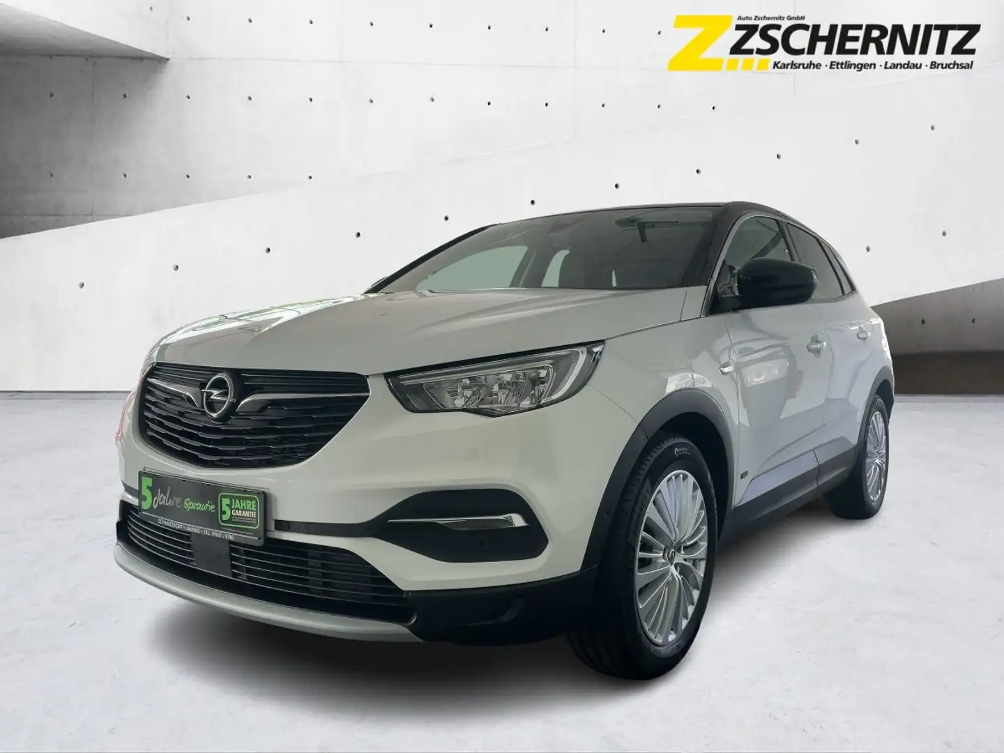 Opel Grandland 1.6 Turbo LED*Navi*SHZ*Klima+Kamera Weiß - 1