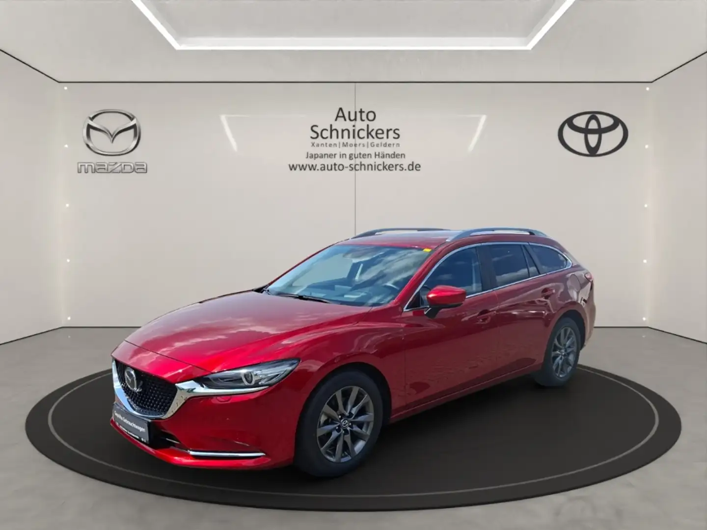 Mazda 6 SKYACTIV-G Center-Line+360°CAM+8FACH BEREIFT!! Červená - 1