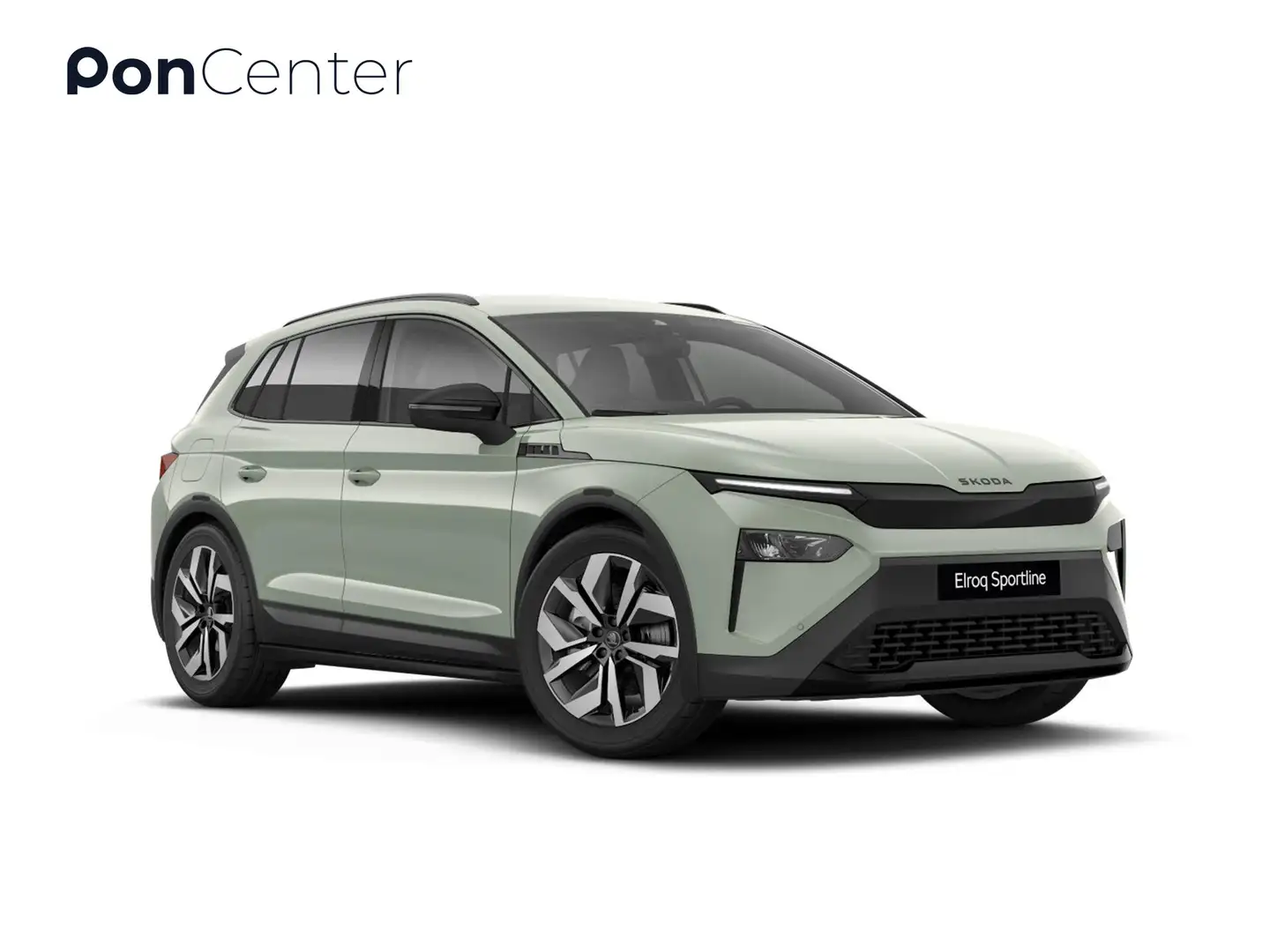 Skoda Elroq Sportline 210 kW / 286 PK Groen - 1