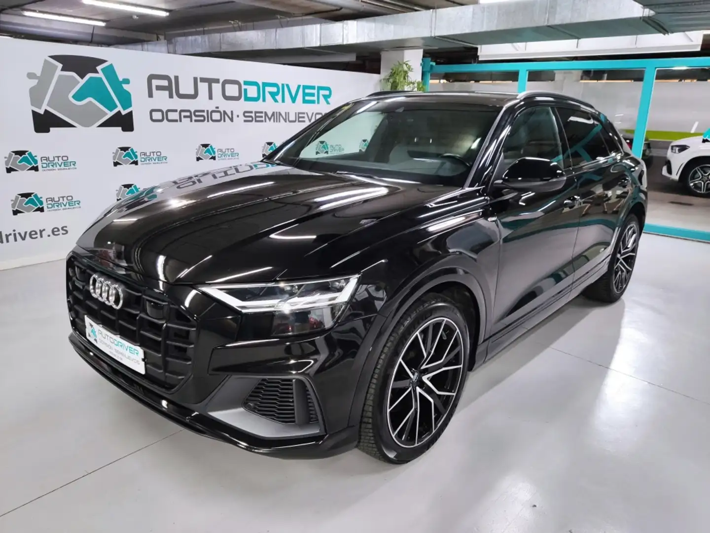 Audi Q8 45 TDI S line quattro tiptronic Negro - 1