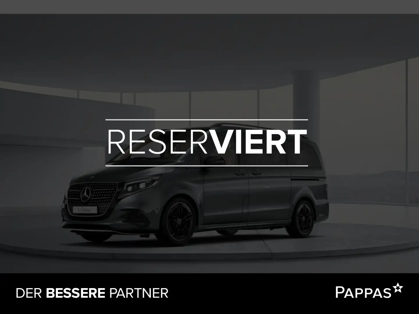 Mercedes-Benz V 300 d 4MATIC EXCLUSIVE Lang AHK 2,5t 7 Sitze Grau - 1