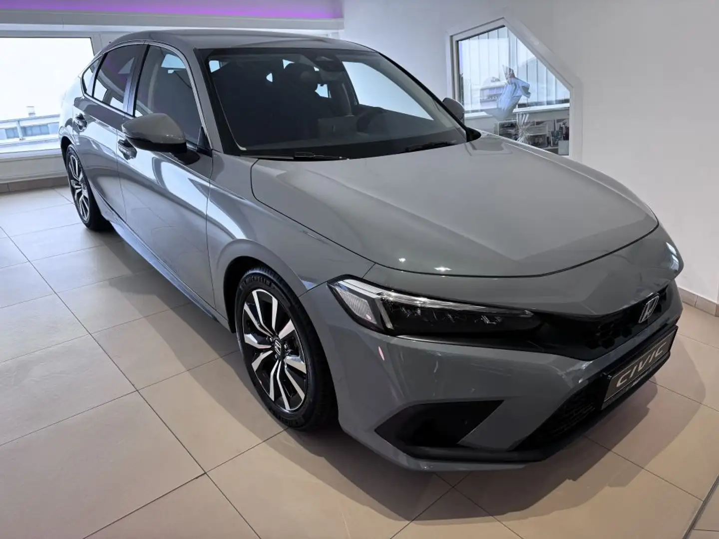 Honda Civic e:HEV 2.0 i-MMD Hybrid Elegance (FE) Gri - 2