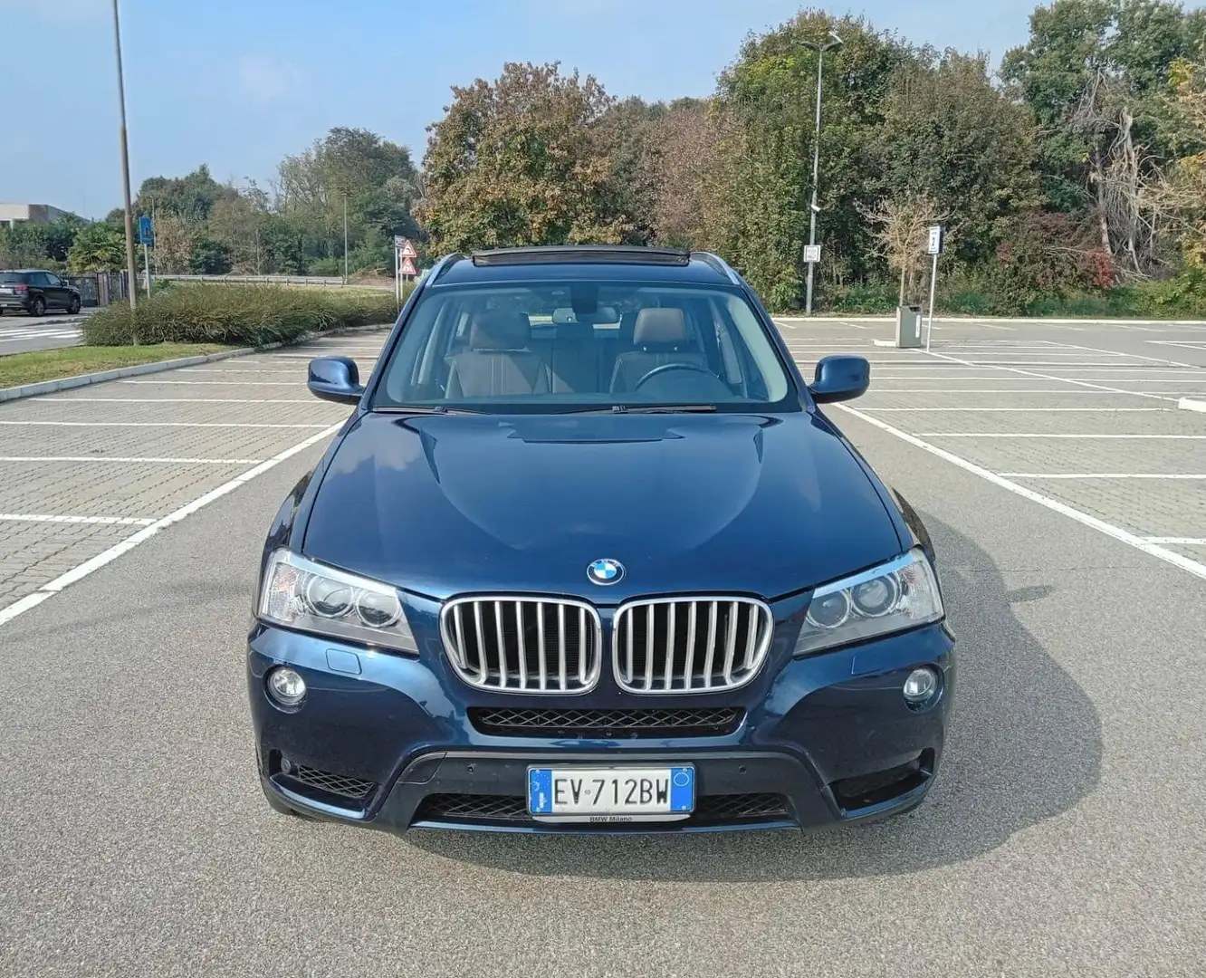 BMW X3 35dA Xdrive Futura *TettoPanorama Blu/Azzurro - 2