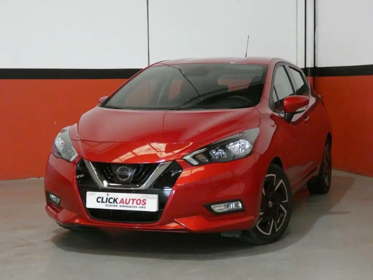 Nissan Micra IG-T Acenta 100 Rojo - 1