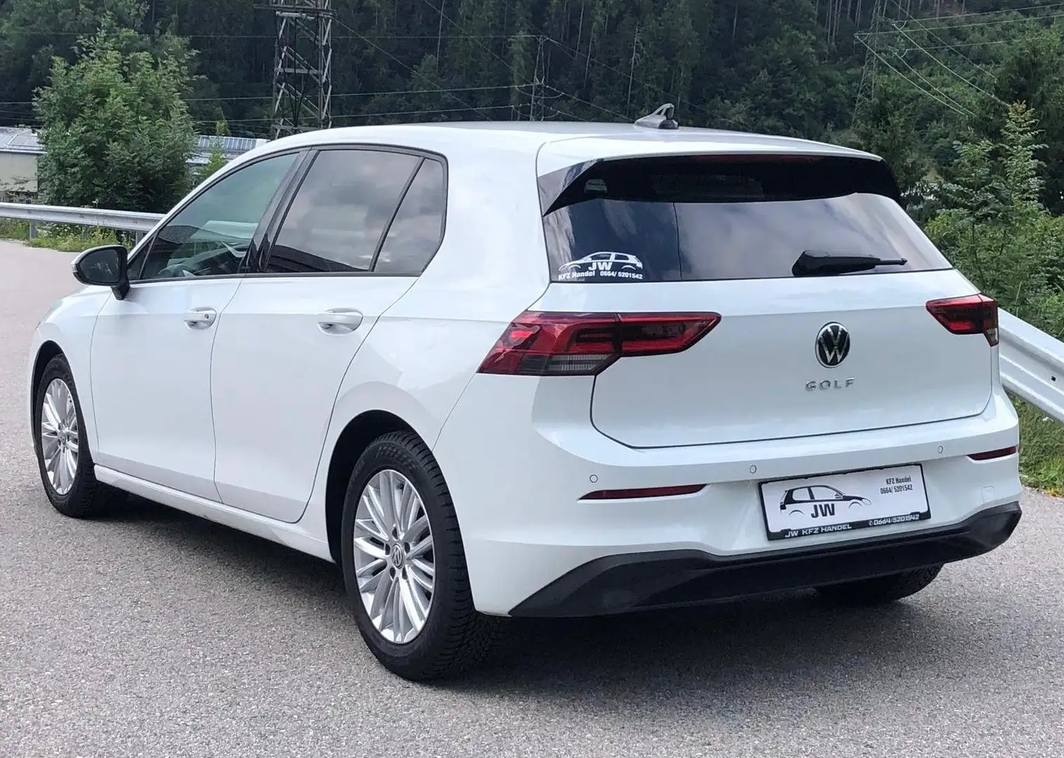 Volkswagen Golf 8, *Garantie*, Pickerl+Service Neu, FINANZ.MÖGL Bianco - 2